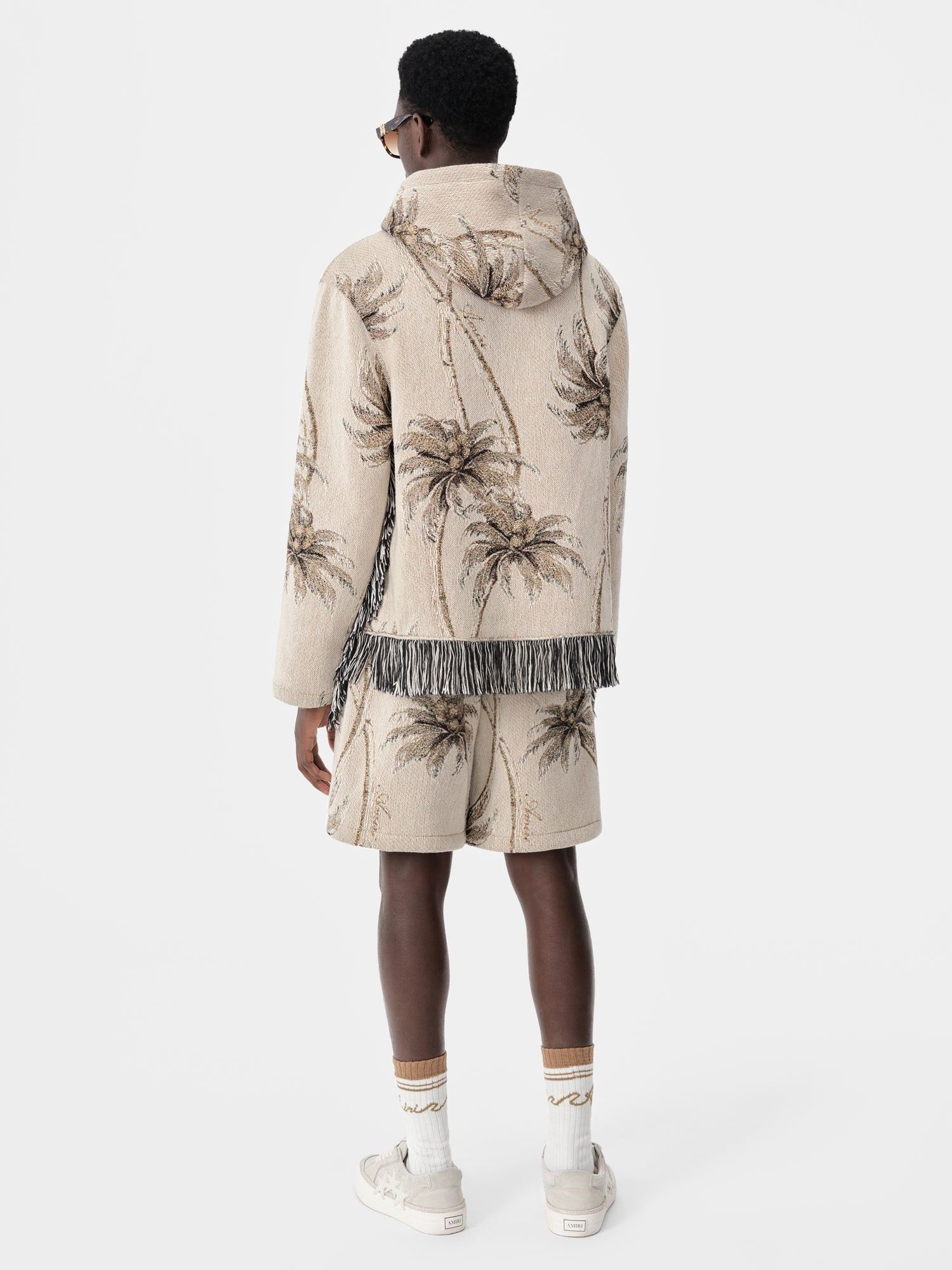 Amiri o1s1wg110725 Twisted Palms Tapestry Shorts in Multicolor Size US 34 / EU 50 - 5 Thumbnail