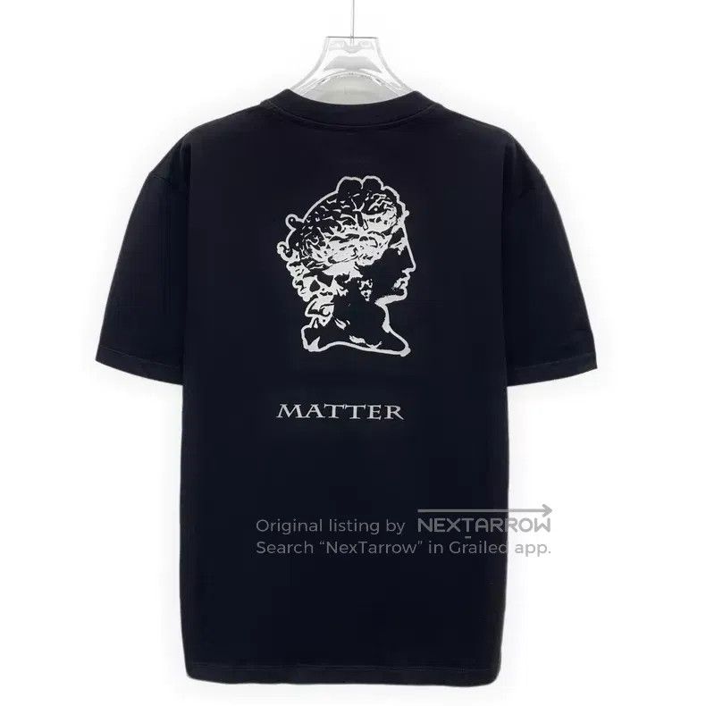 Alexander McQueen Alexander Mcqueen Black logo letter print cotton round-nec Size US S / EU 44-46 / 1 - 2 Thumbnail