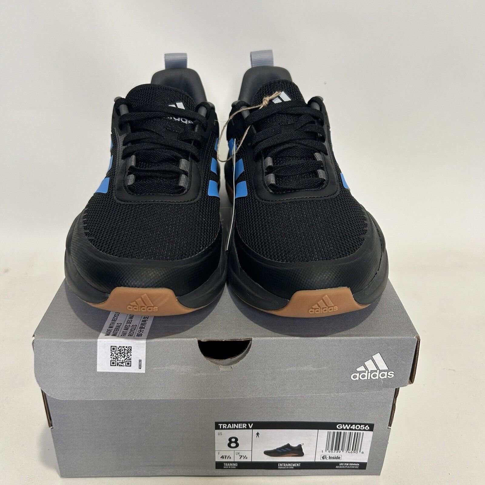 Adidas Adidas Trainer V “Blue Black” 2024 Size US 8 / EU 41 - 2 Thumbnail