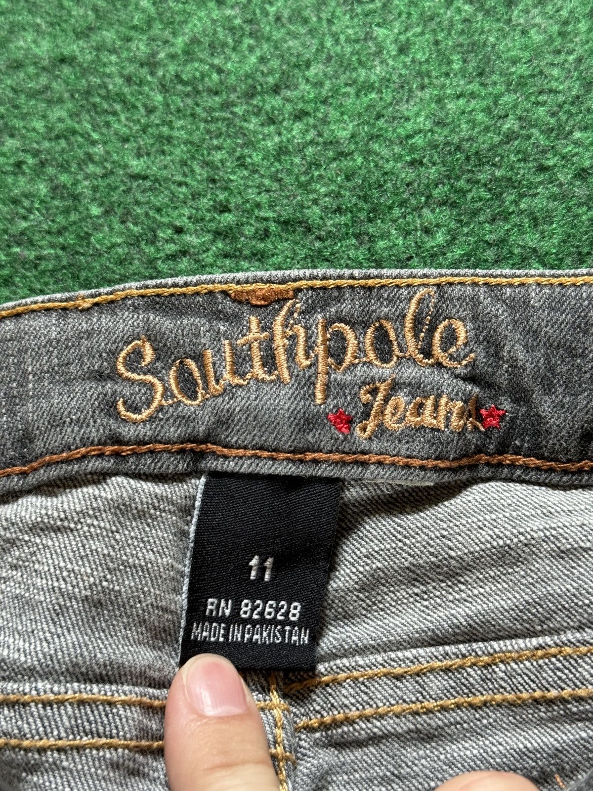 Southpole × Vintage Vintage Y2K Southpole Low Rise Regular Hip Hop Grunge Jeans Size 34" / US 12 / IT 48 - 5 Thumbnail
