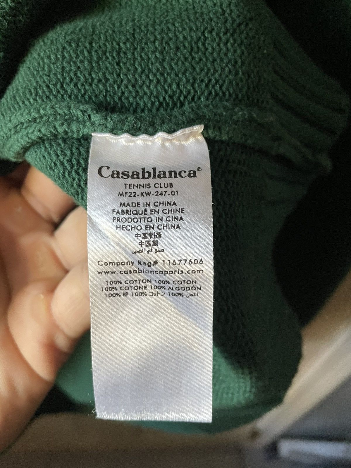 Casablanca Casa Blanca Green “Orange” Jumper Size US L / EU 52-54 / 3 - 3 Thumbnail