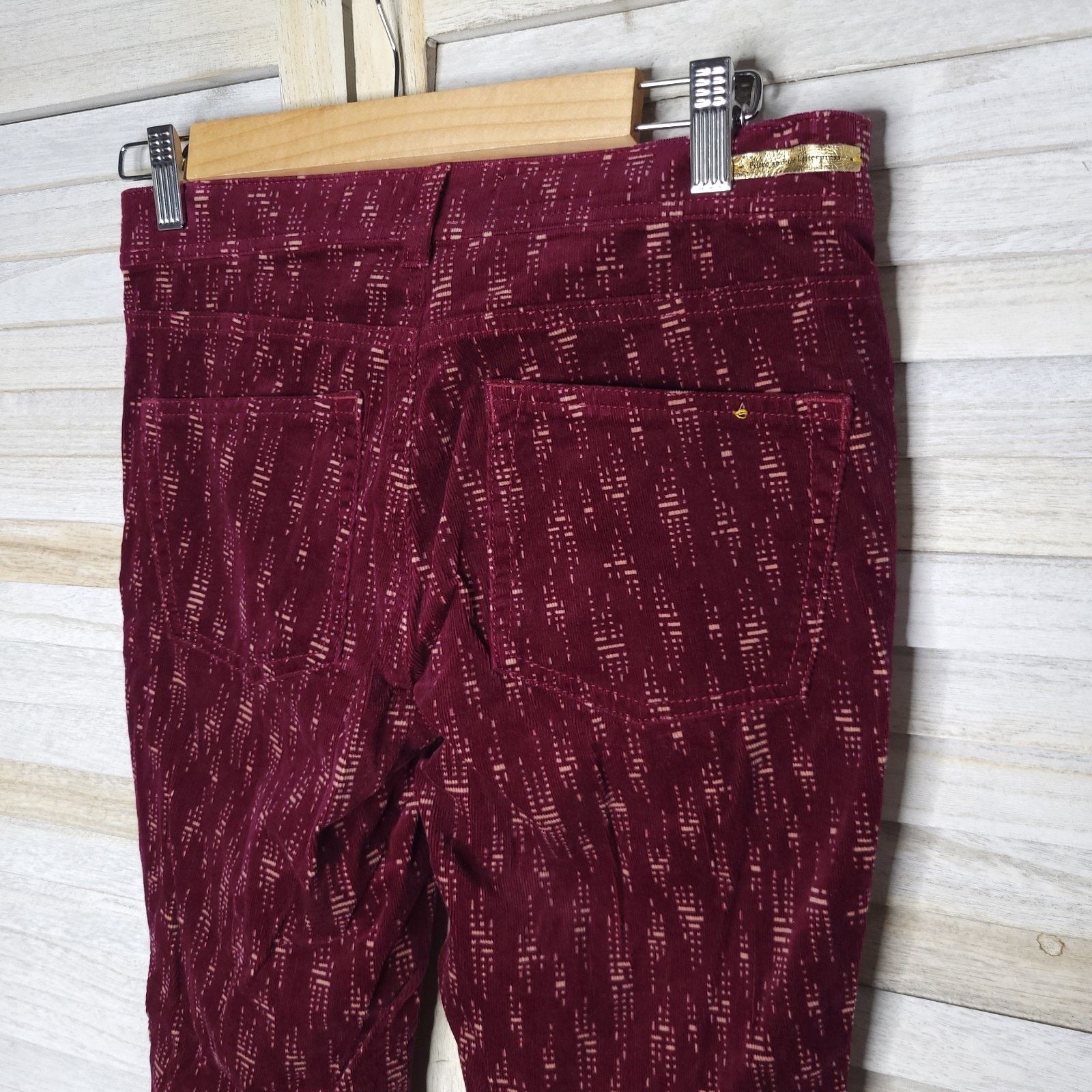 Anthropologie Anthropologie Pilcro Skinny Corduroy Pants 27 28 Size 28" / US 6 / IT 42 - 8 Thumbnail