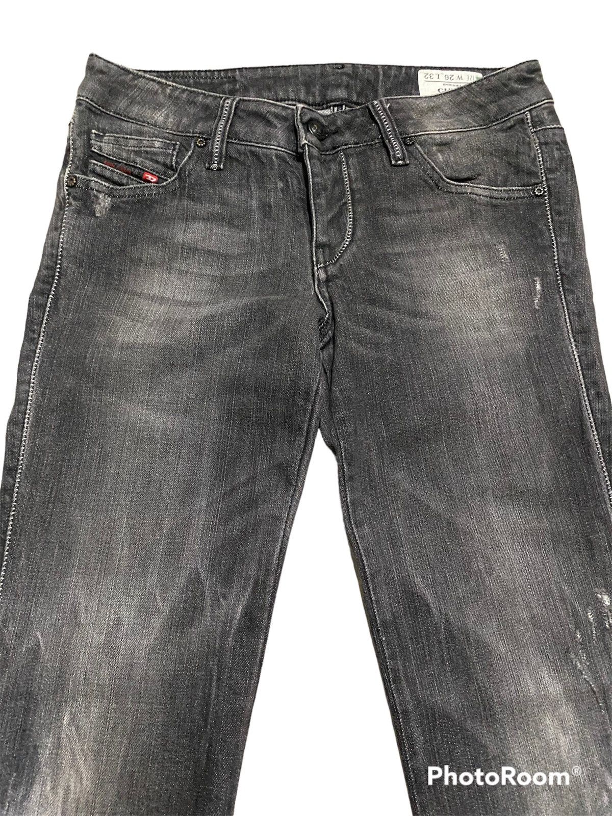Diesel × Hysteric Glamour × Tornado Mart Diesel Cuddy Stretch Black Wash Made in Italy Size US 29 - 6 Thumbnail