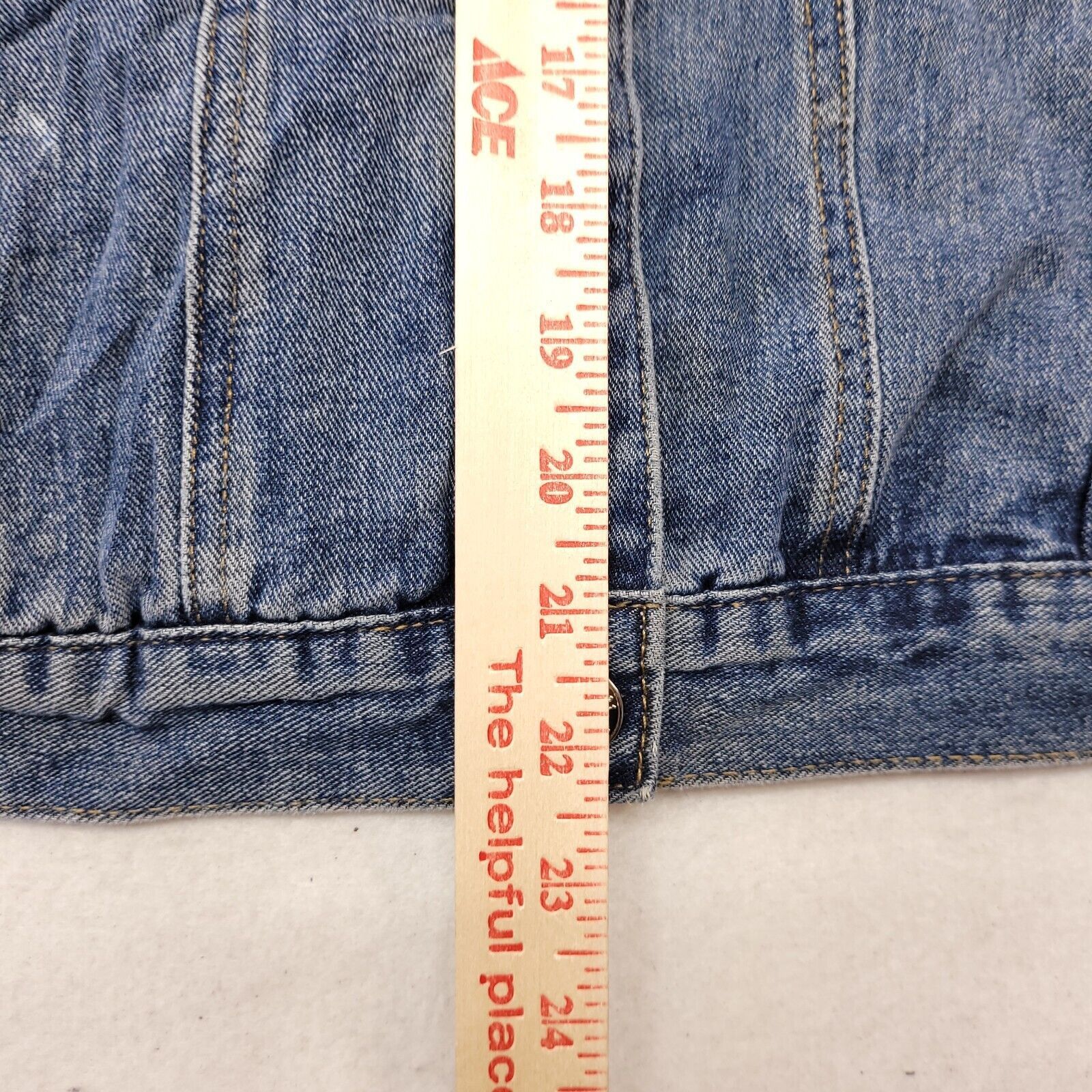 Forever 21 Forever 21 Casual Long Sleeve Jean Jacket Women Size 0X Blue Size XL / US 12-14 / IT 48-50 - 8 Thumbnail