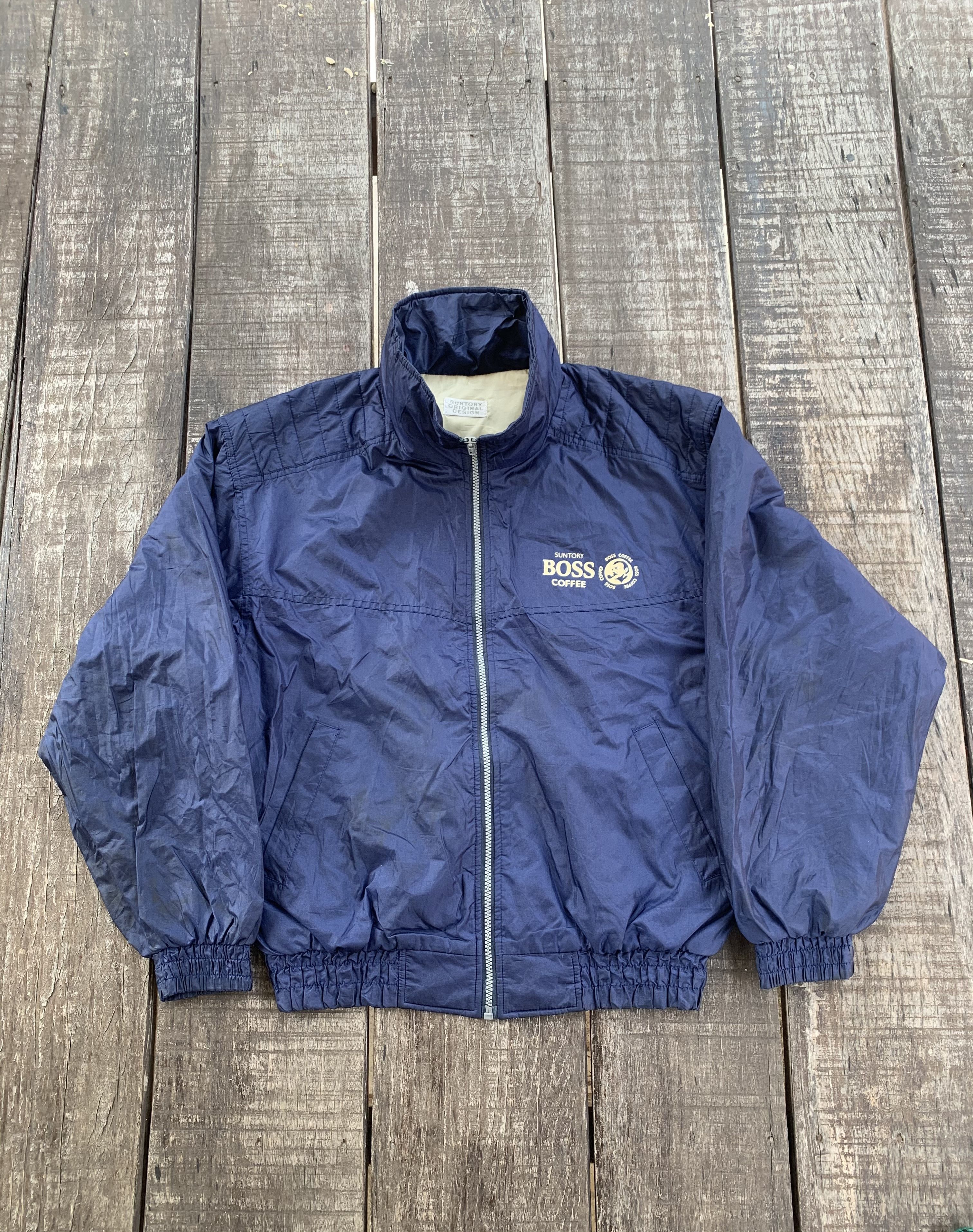Suntory boss coffee jacket nice design