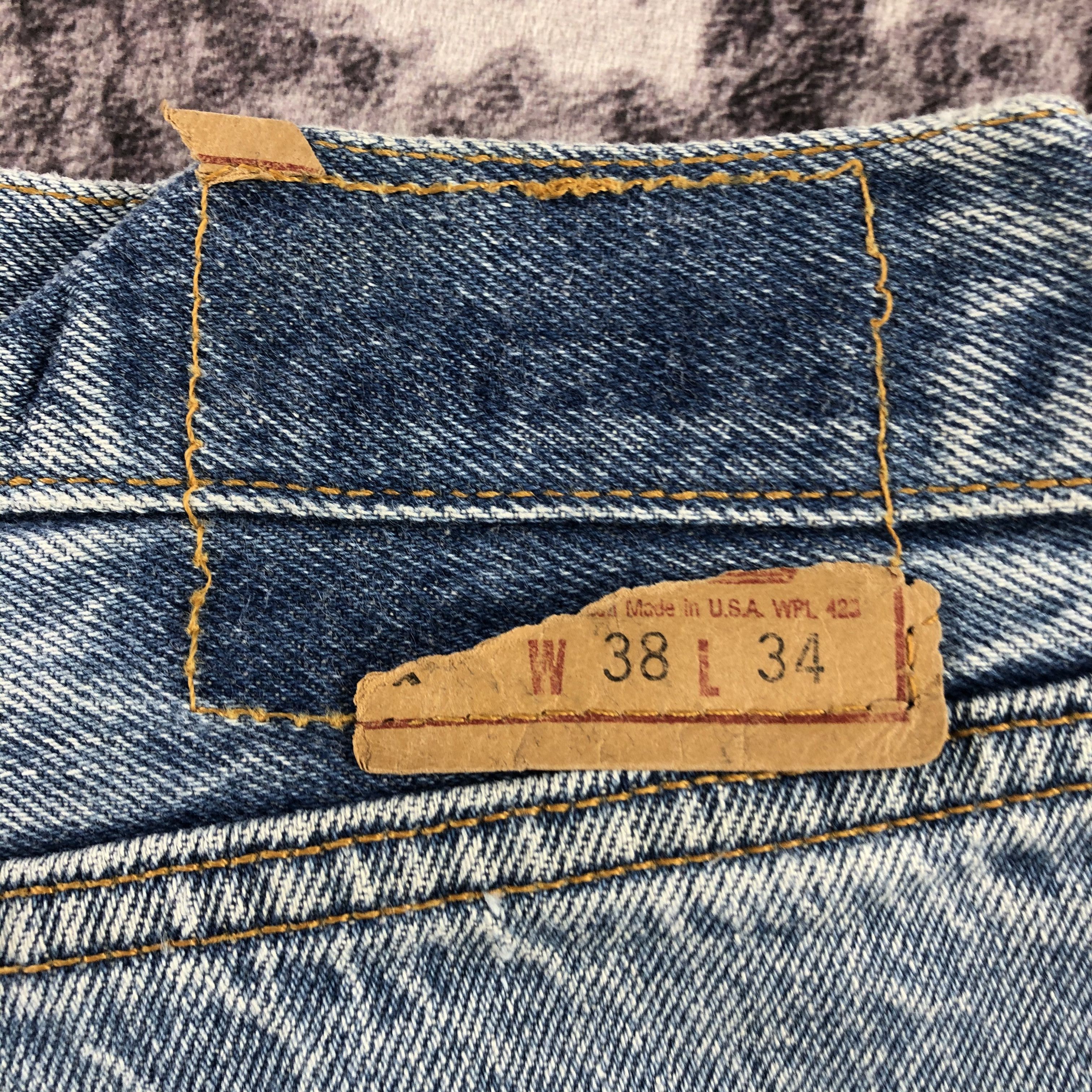 Levi's Vintage 90s Levis 501 Jeans-JM2929 Size US 36 / EU 52 - 6 Thumbnail