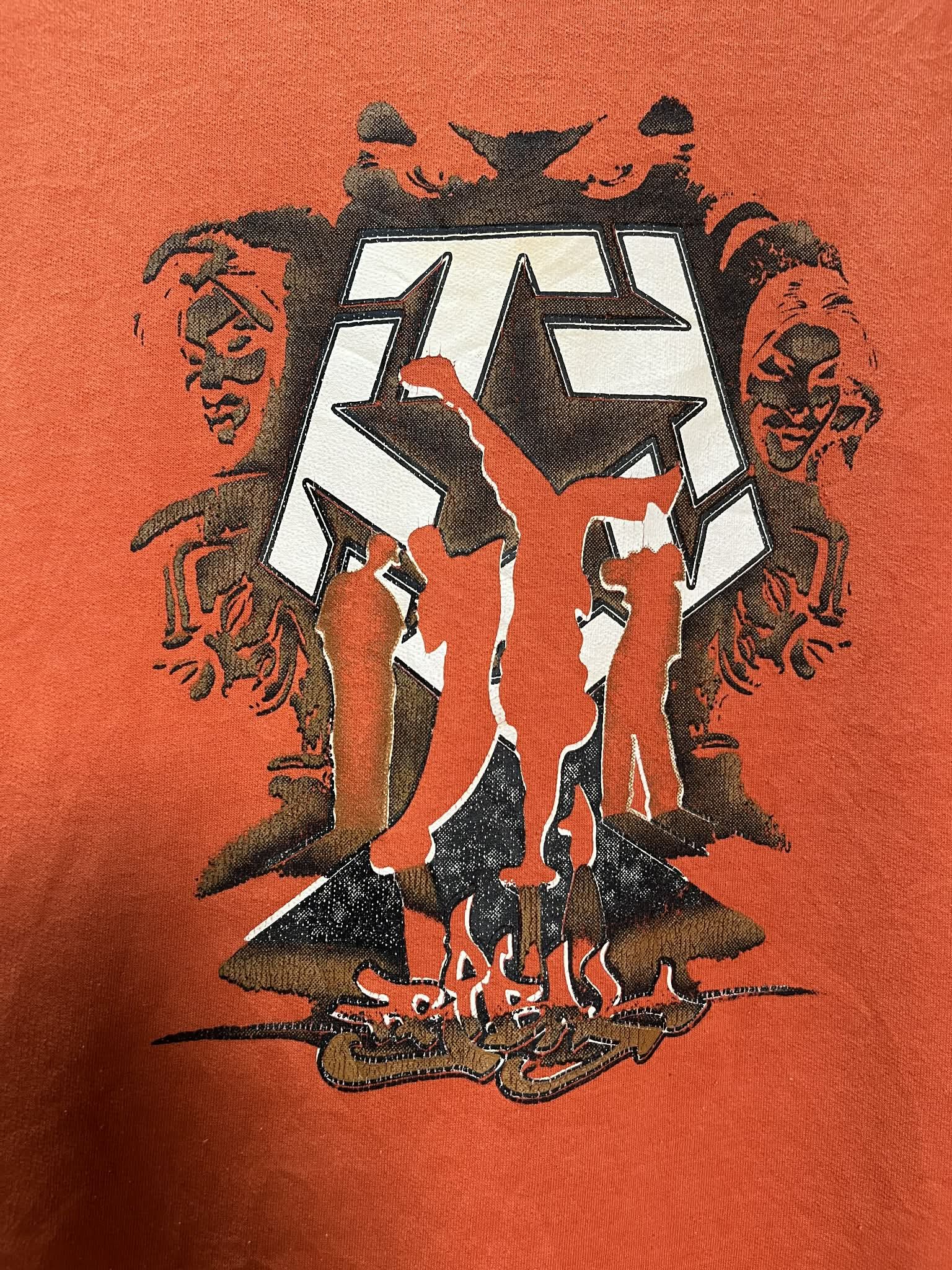 Tribal Streetwear Tribal B-Boy Break Dance Double Collar Tee Y2K Size US M / EU 48-50 / 2 - 2 Thumbnail