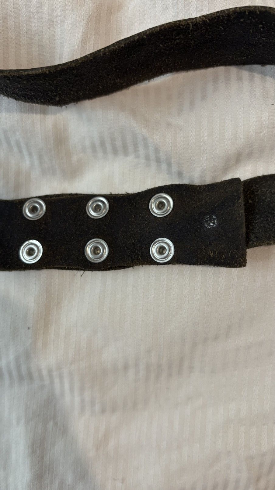 Undercover Undercover leather belt from SS04 ‘Languid’. Size 28 - 3 Thumbnail