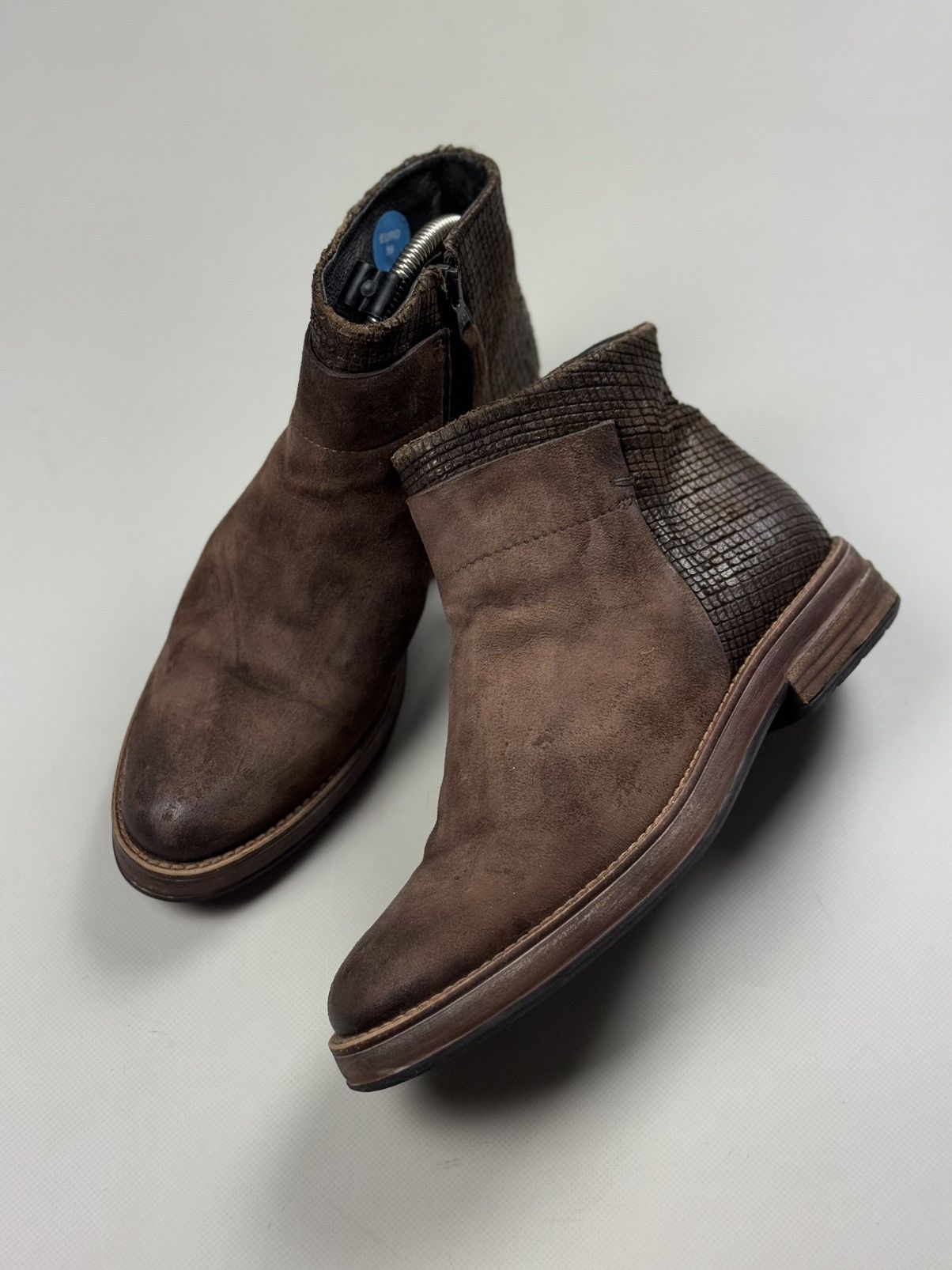 Other Mjus Ladies Avant-garde Ankle Zip Boots Shoes Size 39 / US 9 Size US 9 / IT 39 - 15 Thumbnail