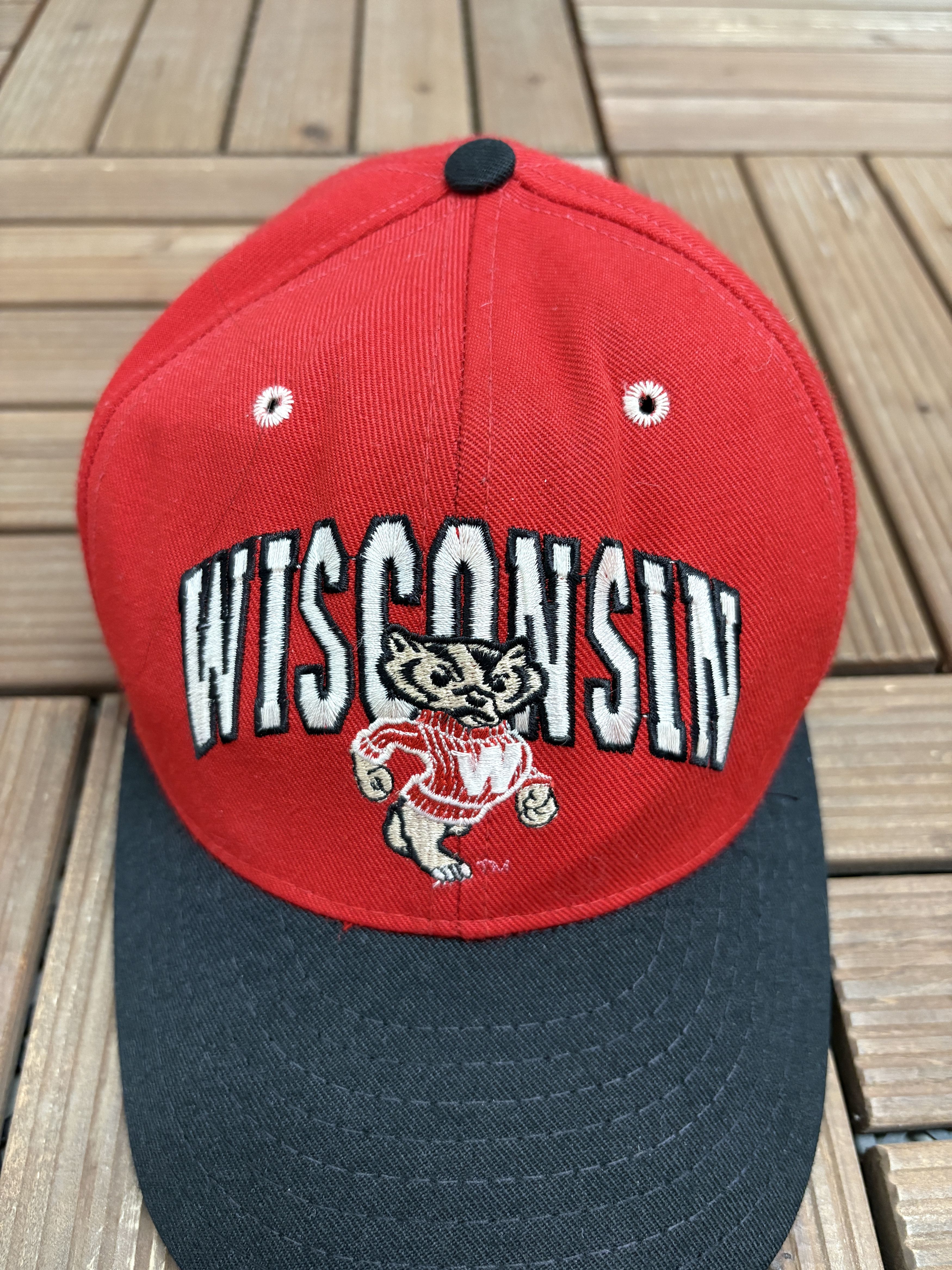 Vintage Wisconsin Badgers Embroidered Vintage Hat Cap Size ONE SIZE - 3 Thumbnail