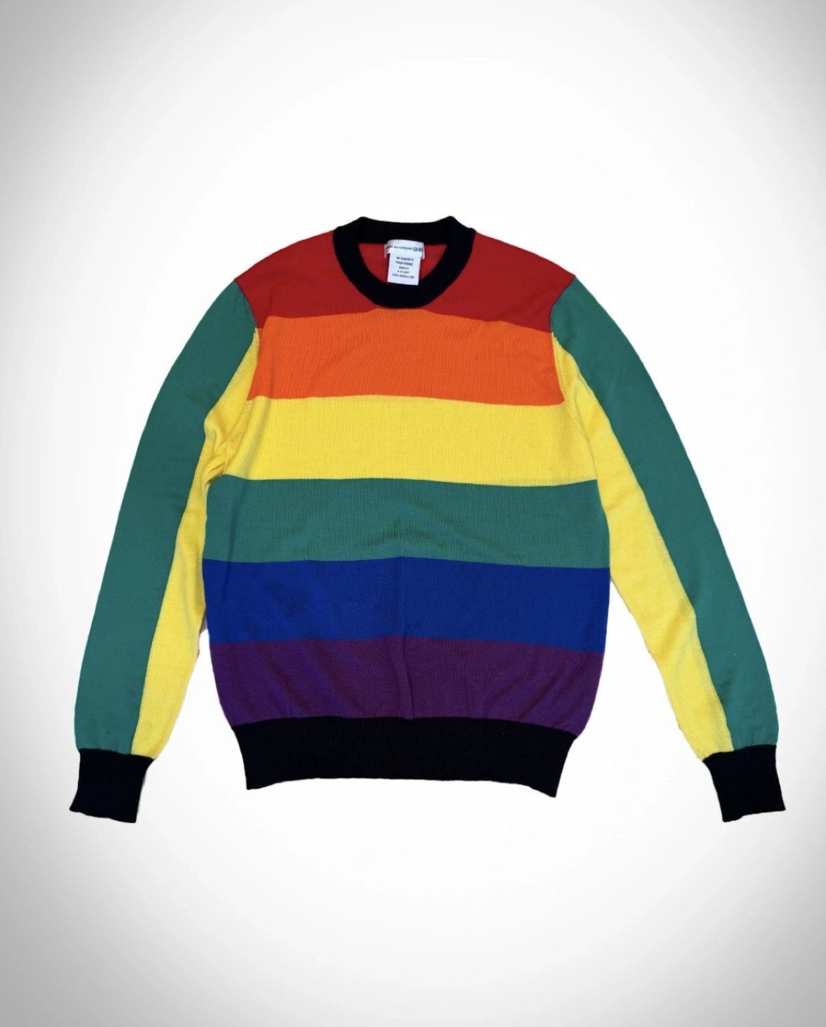 Vetements Vetements rainbow comme des garcons knit Size US L / EU 52-54 / 3 - 1 Thumbnail