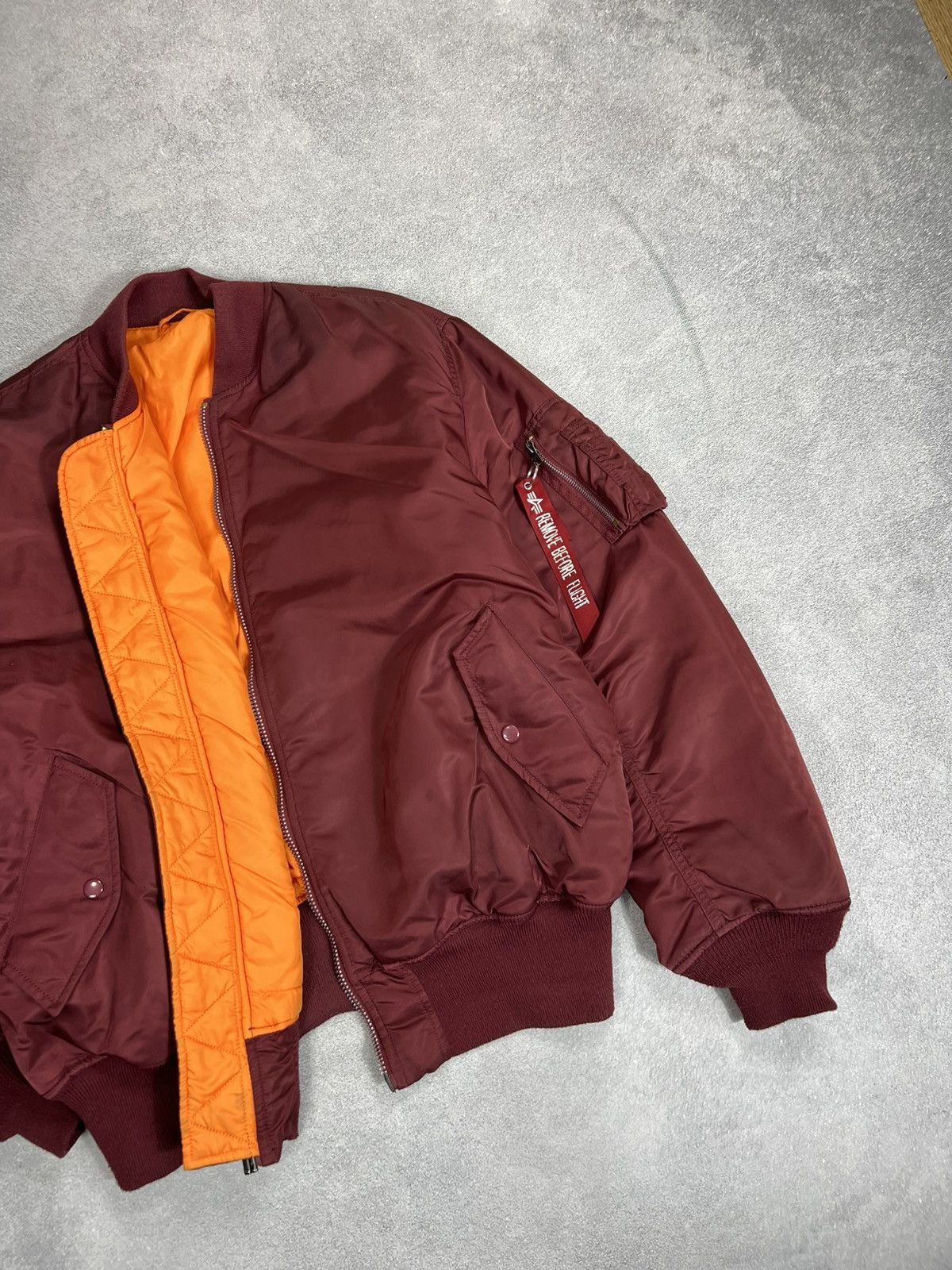 Alpha Industries Alpha Industries MA-1 Flight Jacket Men’s XL Bomber Size US XL / EU 56 / 4 - 6 Thumbnail