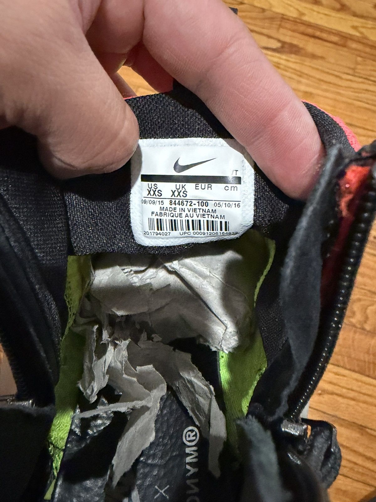 Acronym × Nike Acronym presto xxs (7-8) Size US 7.5 / EU 40-41 - 11 Thumbnail