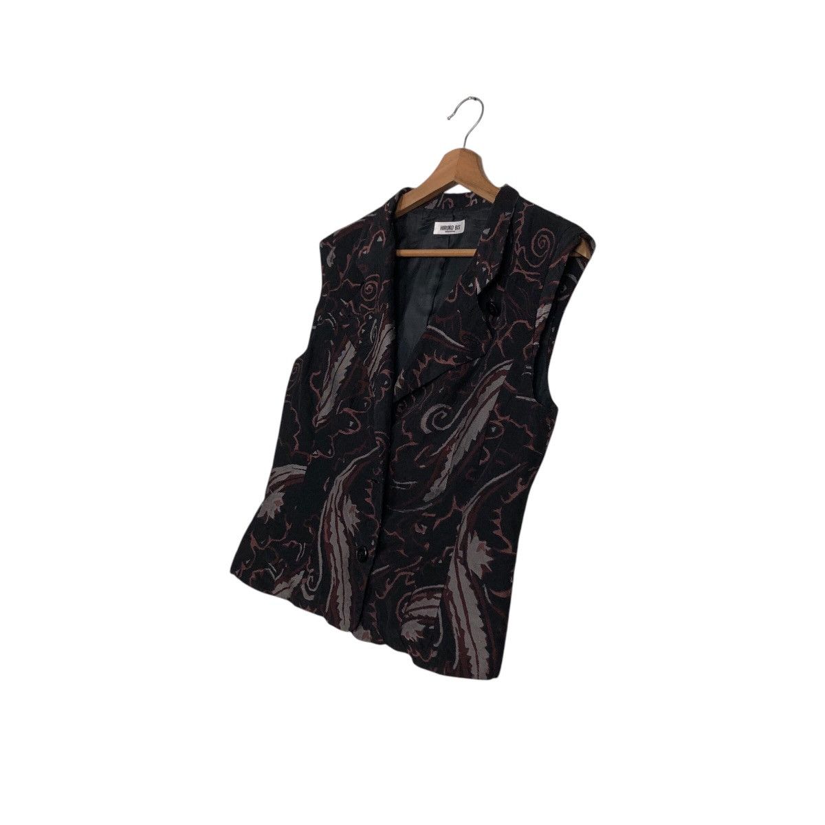 Hiroko Koshino Homme 📌Vintage Vest Jacket Batik Design Hiroko Bis Issey Miyake Size US M / EU 48-50 / 2 - 3 Thumbnail