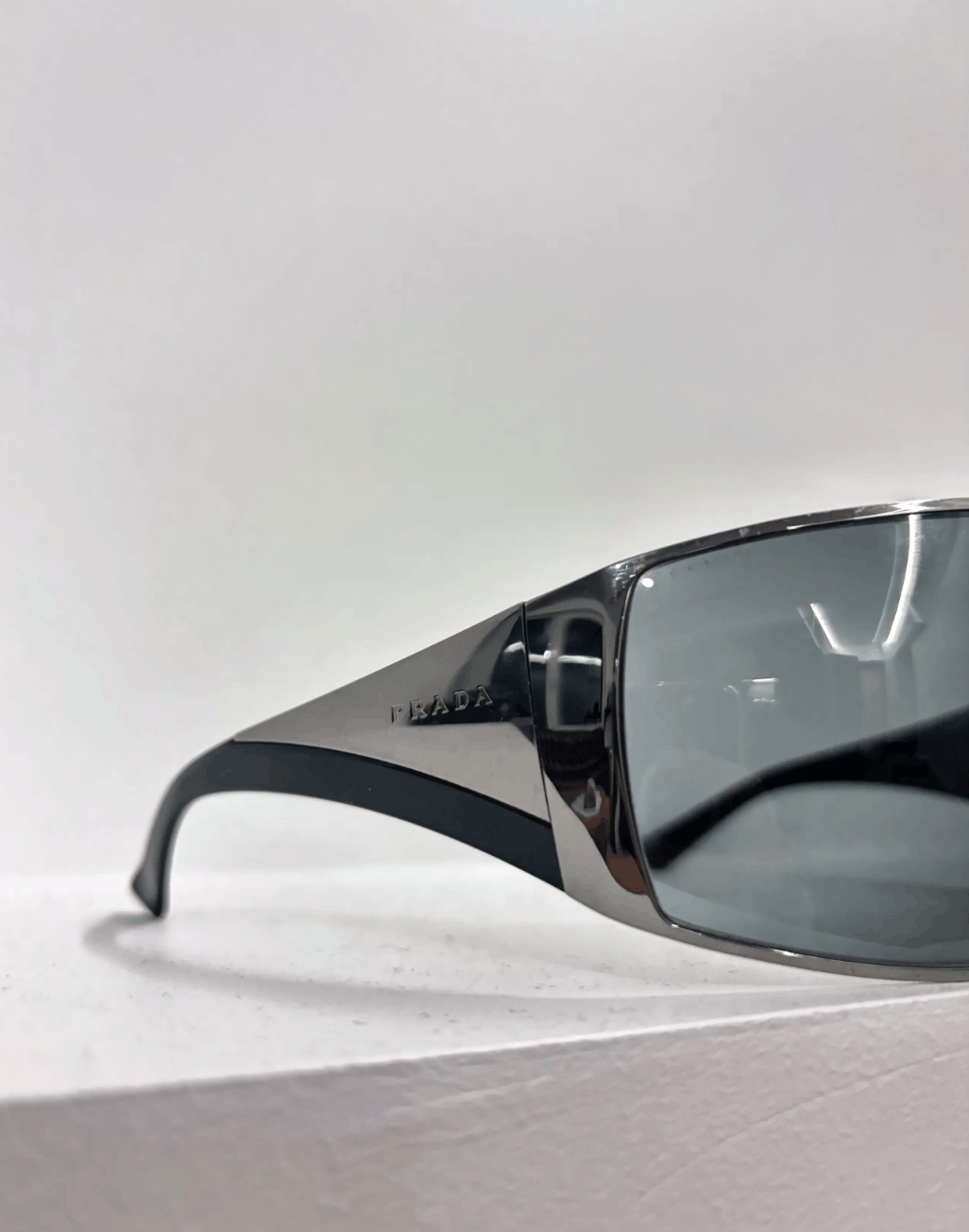 Prada PRADA Sunglasses Star SPR Sport Symbol Wrap Shield Mask Size ONE SIZE - 3 Thumbnail
