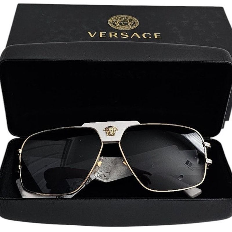 Versace Versace men's VE2251 navigator/pilot sunglasses Size ONE SIZE - 1 Thumbnail