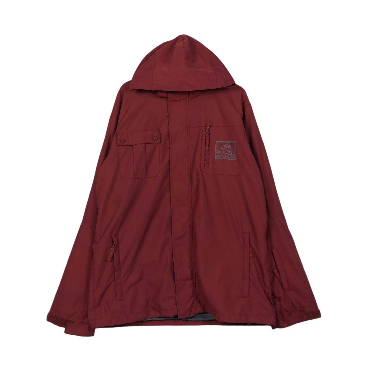 Quiksilver 🔥VINTAGE ZIPPER JACKET QUICKSILVER DRYFLIGHT TECHNOLOGY Size US L / EU 52-54 / 3 - 3 Thumbnail