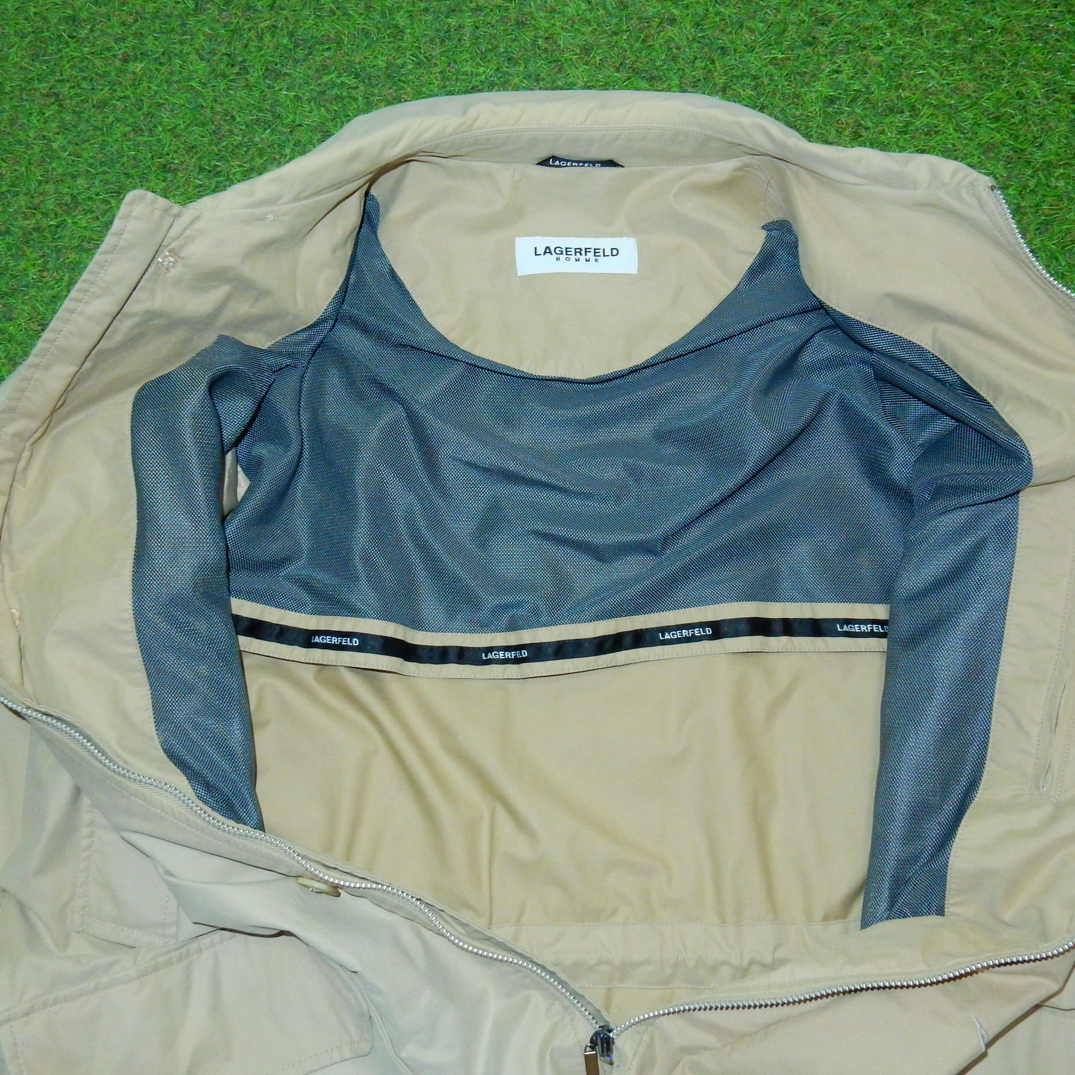 Karl Lagerfeld × Vintage Lagerfeld vintage beige jacket - L Size US L / EU 52-54 / 3 - 3 Thumbnail