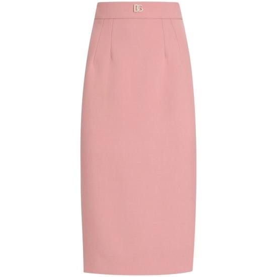 Dolce & Gabbana DOLCE & GABBANA Women Mid Skirts F4CJGT FU2L8 F0473 PINK Size 28" / US 6 / IT 42 - 1 Thumbnail