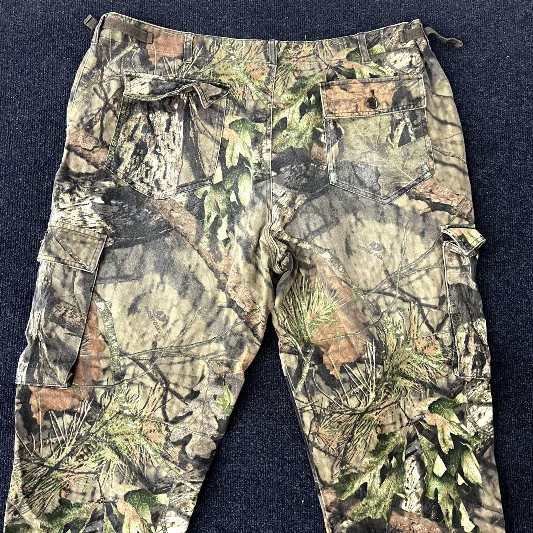 Vintage Cabela's Cargo Pants Mens 44x32 Brown Camo Hunting Outdoor Cotton Blend Workwear Size US 44 / EU 60 - 6 Thumbnail