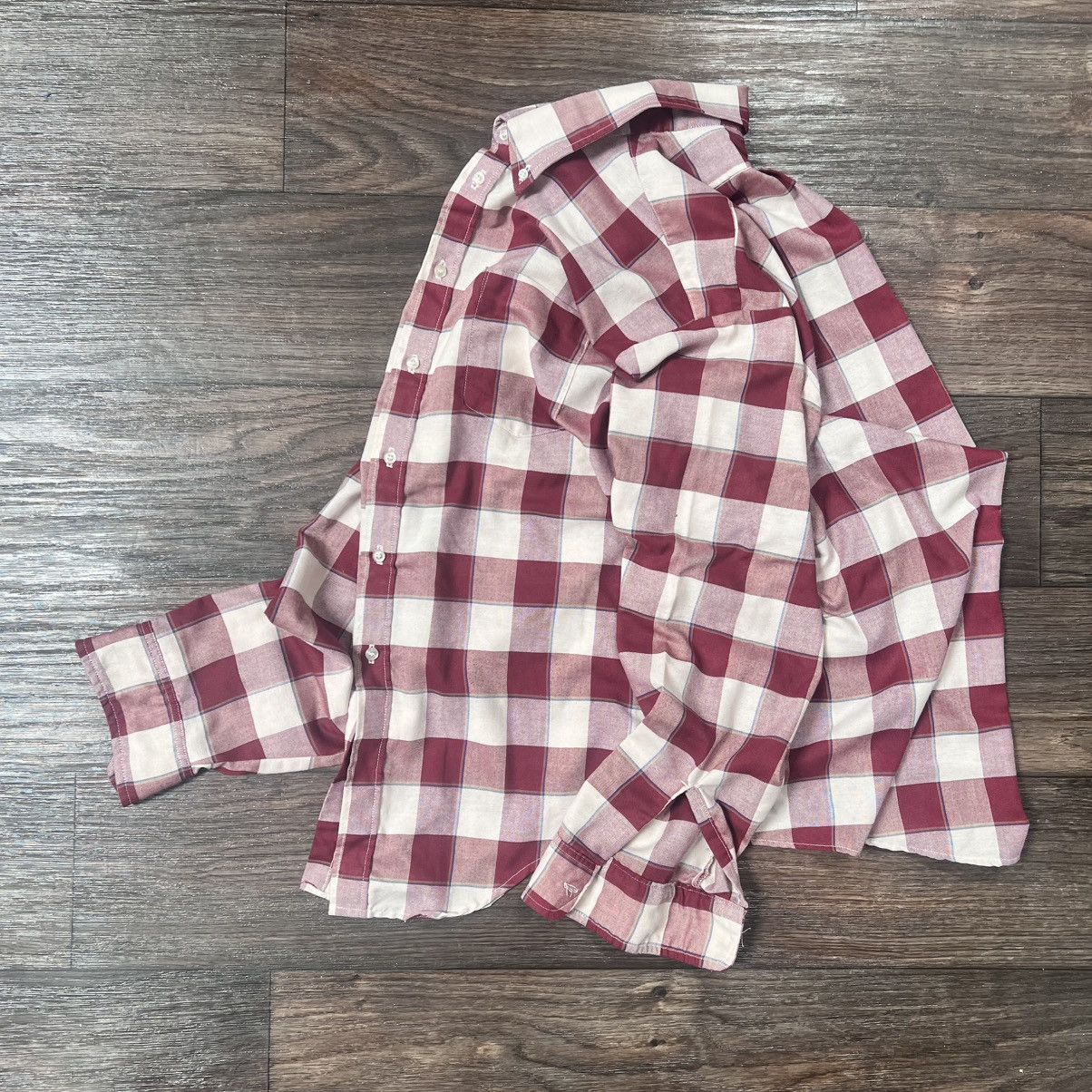 Vintage Vintage 1970s plaid pattern flannel super soft and THIN Size US XL / EU 56 / 4 - 4 Thumbnail