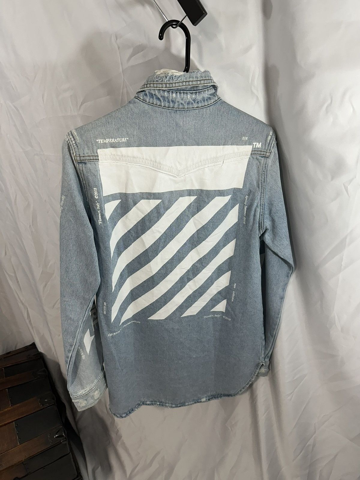 Off-White Off White Denim Shirt Size US XS / EU 42 / 0 - 10 Thumbnail