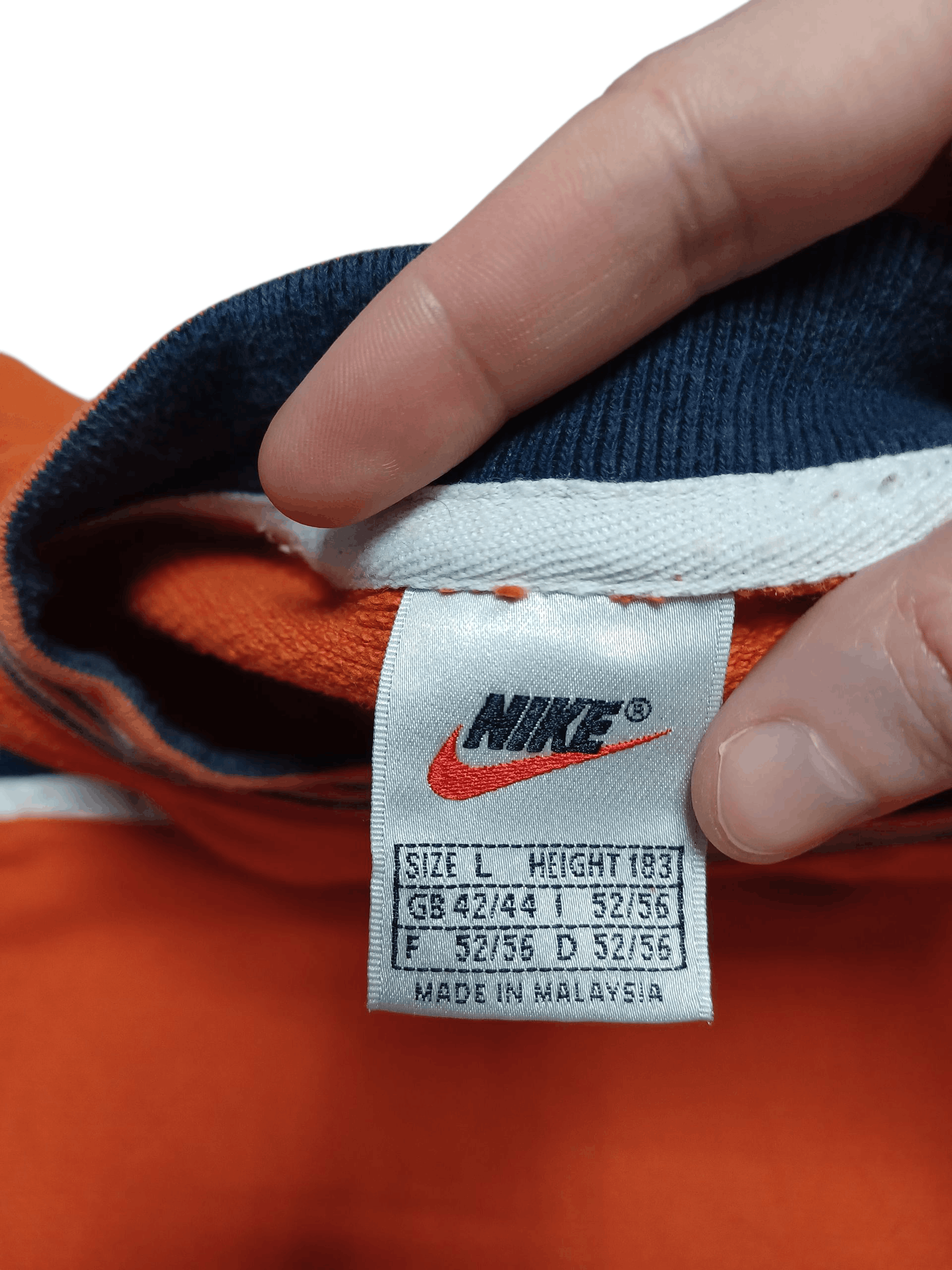 Nike NIKE VINTAGE 90S BIG BOXY LOGO SWEATSHIRT Size US L / EU 52-54 / 3 - 4 Thumbnail
