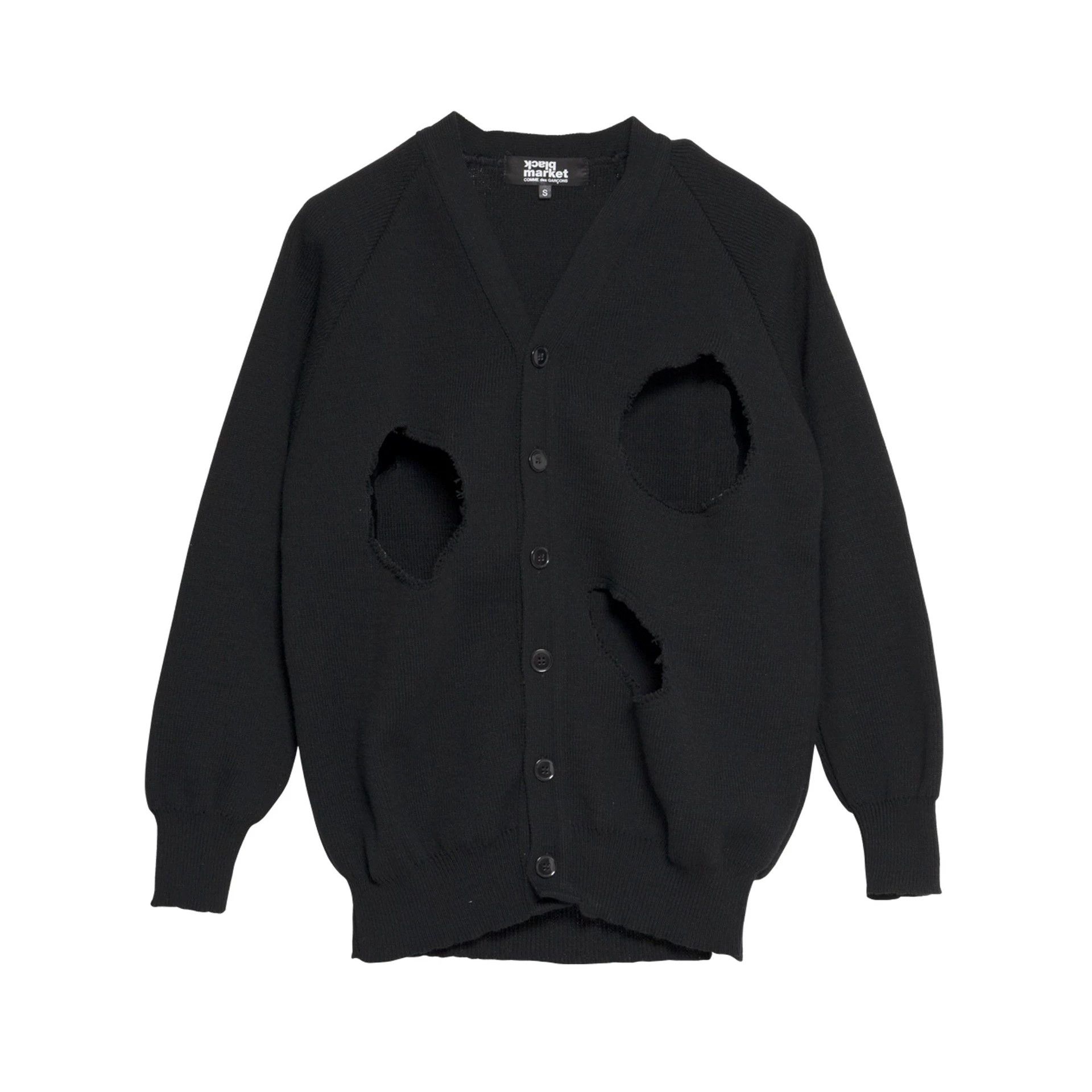 Comme des Garcons Comme des Garcons x Lochaven Ripped Cardigan S UK Size US S / EU 44-46 / 1 - 1 Thumbnail
