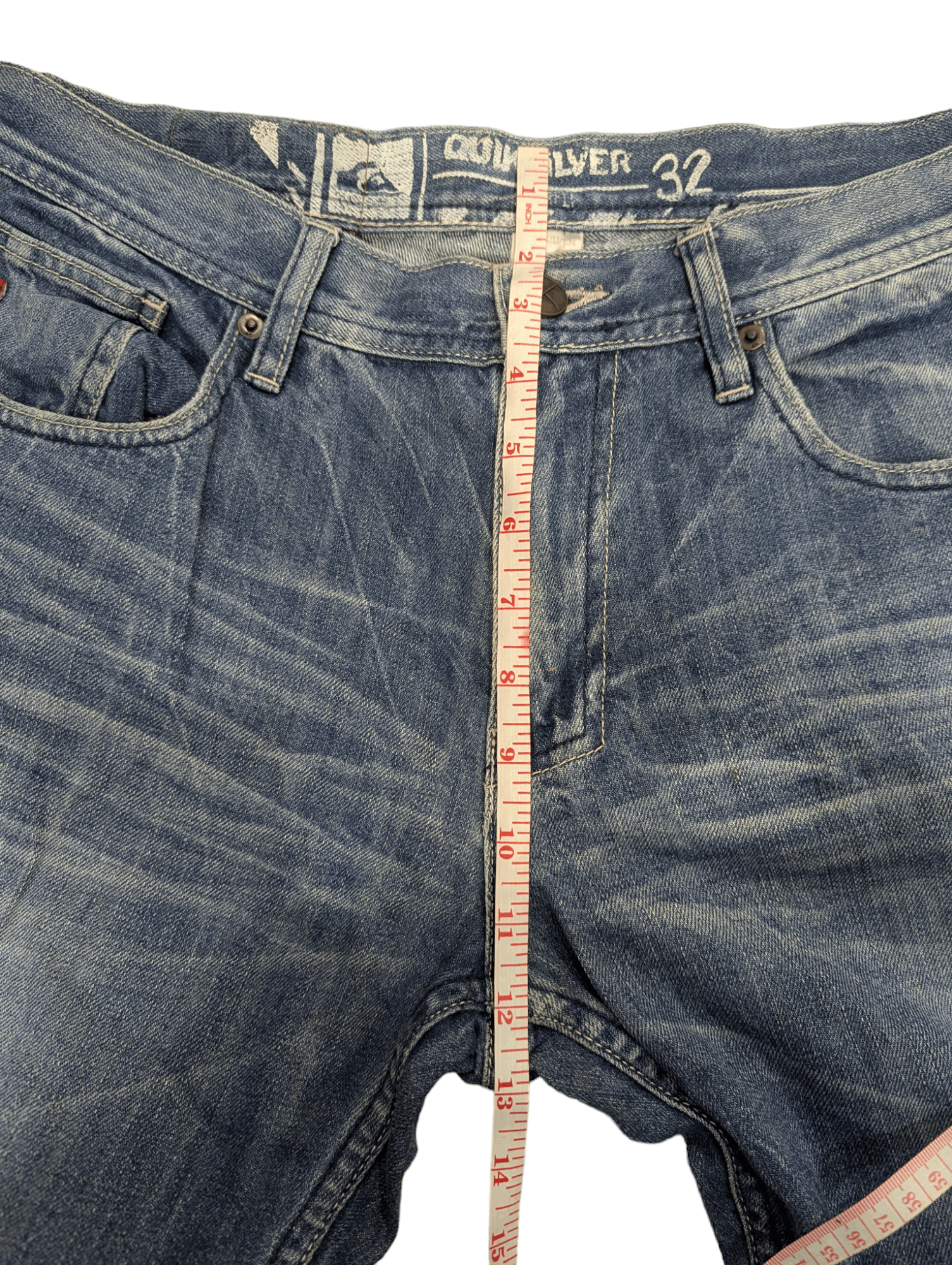 Quiksilver DISTRESSED QUIKSILVER JEANS DENIM Size US 32 / EU 48 - 8 Thumbnail