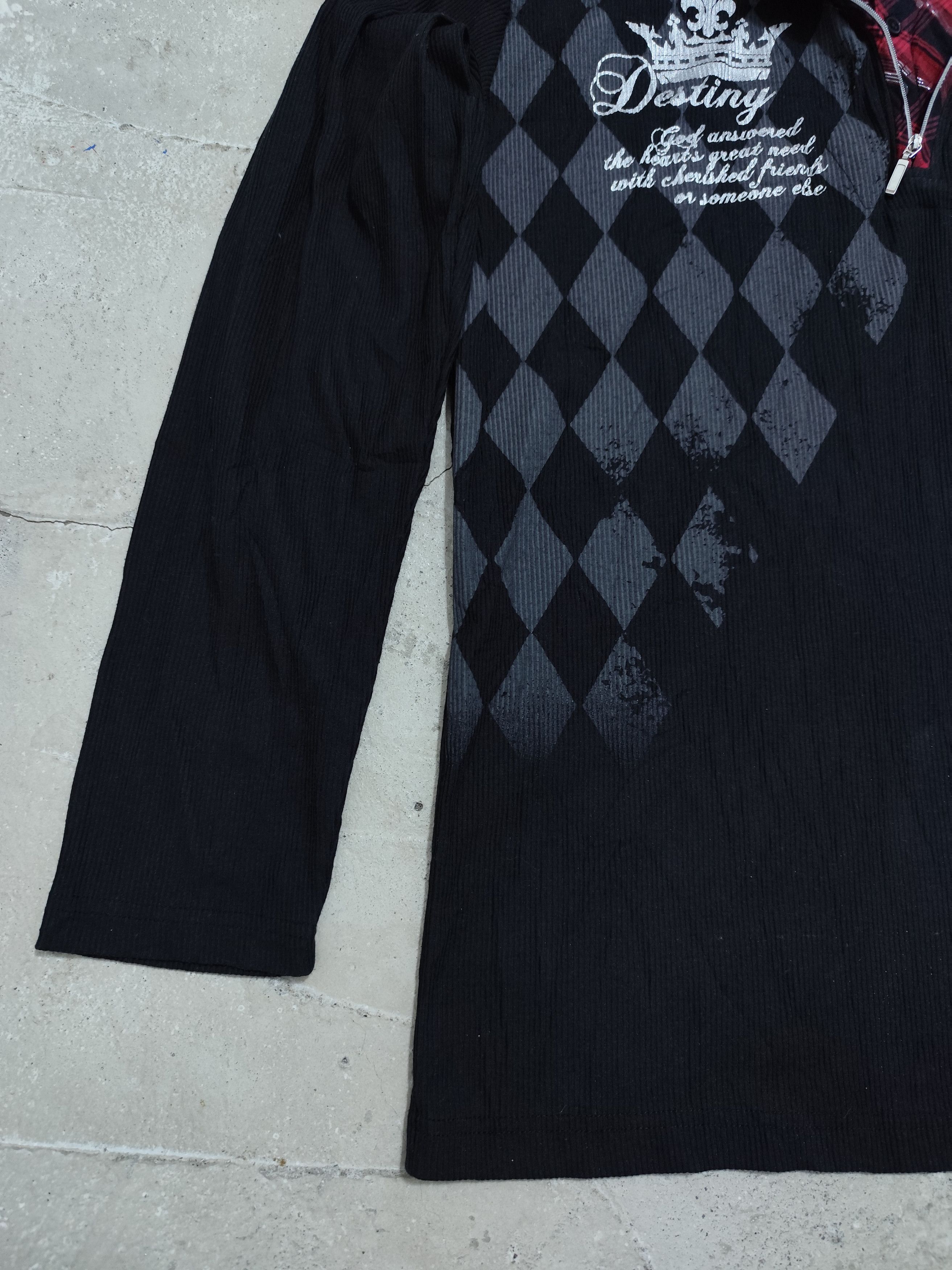 If Six Was Nine Ifsixwasnine style mind games gothic poem collar zip/buttons Size US L / EU 52-54 / 3 - 3 Thumbnail