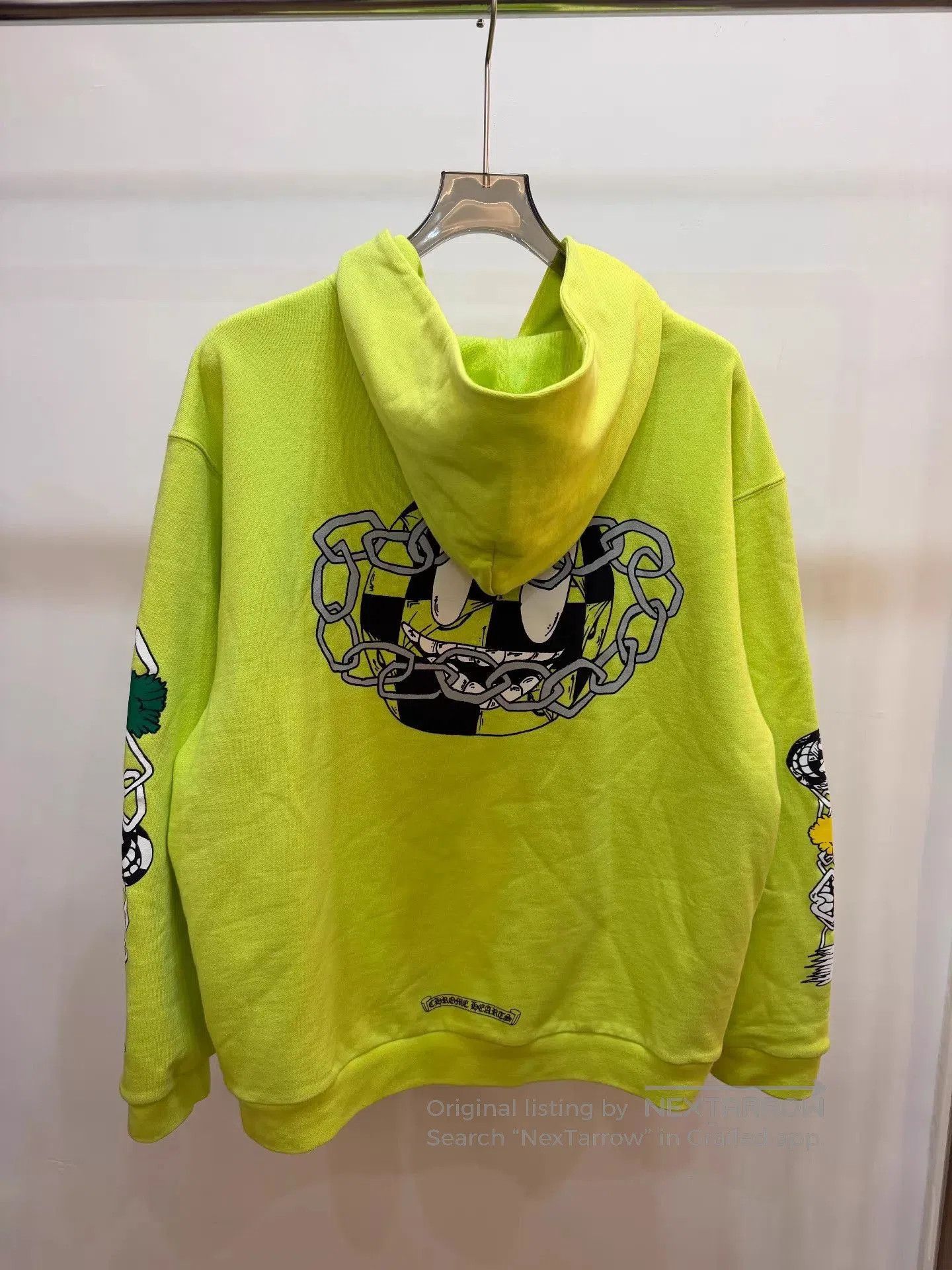 Chrome Hearts Multi Colored Graphic Zip-Up Hoodie (XL). Size US XL / EU 56 / 4 - 2 Thumbnail