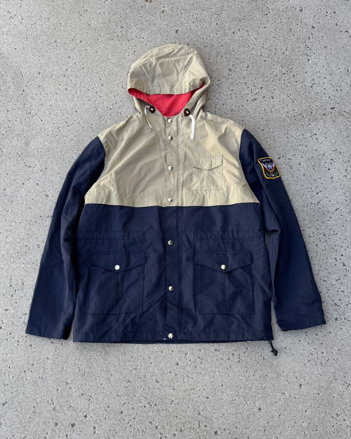 Supreme Pinstripe Twill Parka FW13 | Grailed
