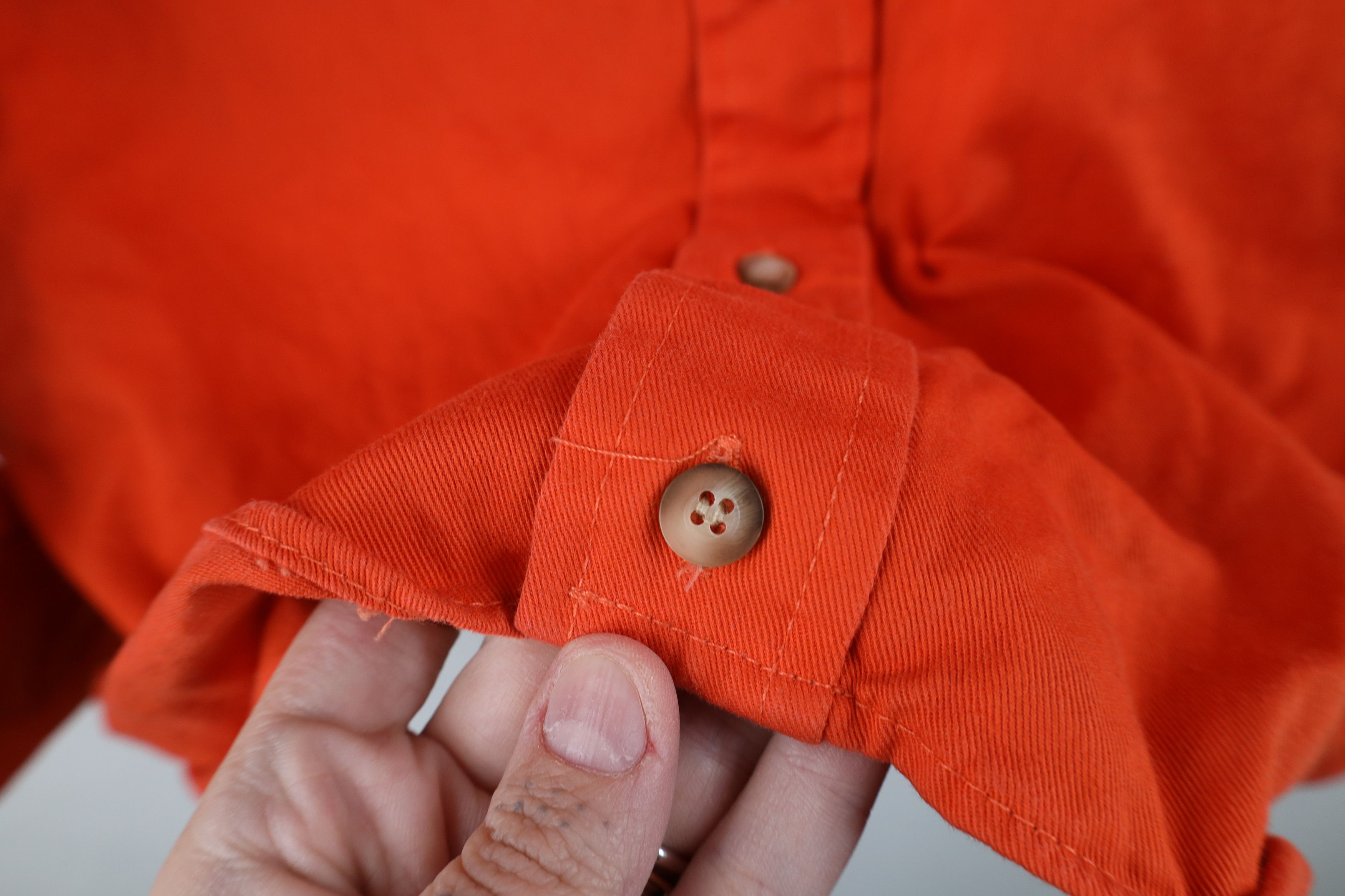 Vintage Vintage 90s Western Rodeo Collar Twill Button Down Shirt Size US M / EU 48-50 / 2 - 9 Thumbnail