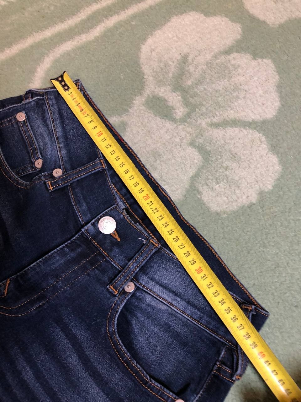 True Religion True Religion Rocco Relaxed Skinny Jeans Dark Wash Mens Size US 30 / EU 46 - 10 Thumbnail