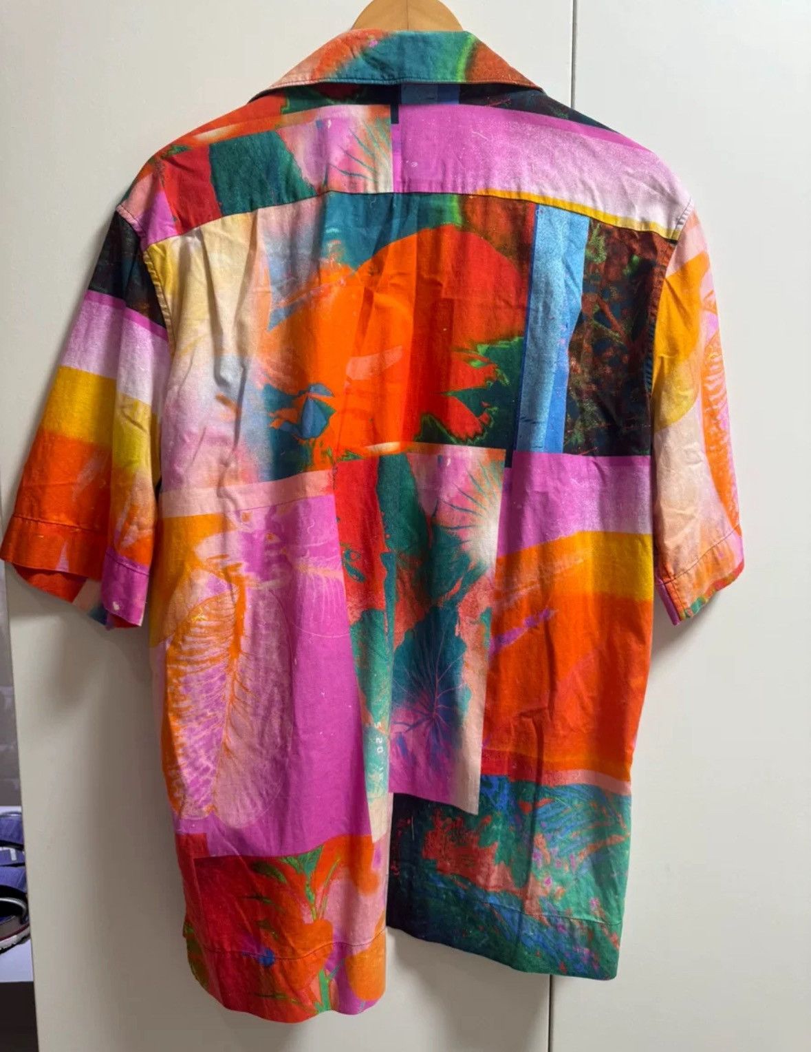 Acne Studios Acne Studios Plant Pattern Shirt Size US M / EU 48-50 / 2 - 2 Thumbnail