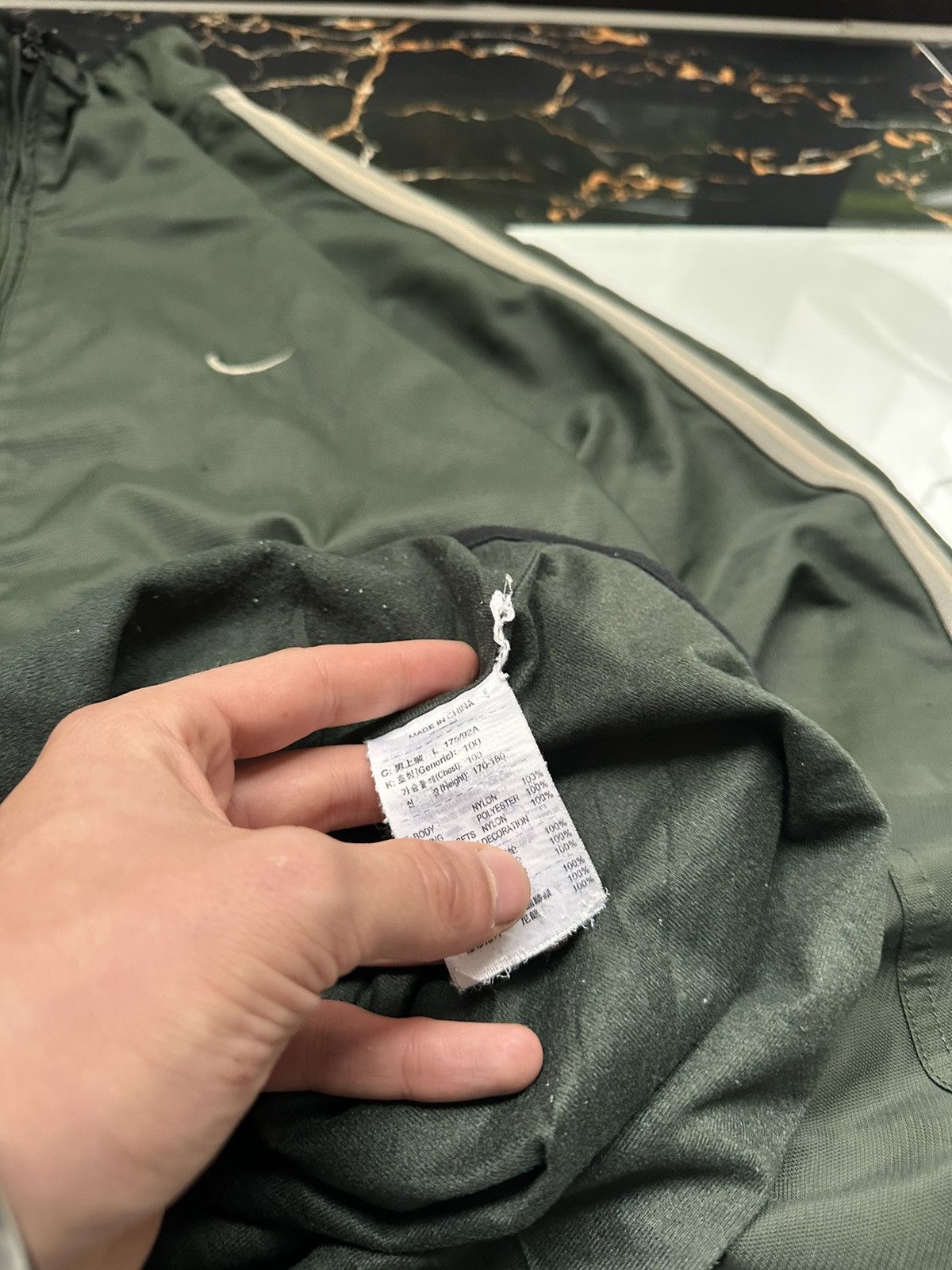 Nike × Vintage 90’s NIKE RARE SWOOSH LOGO TRACK JACKET Y2K Size US L / EU 52-54 / 3 - 6 Thumbnail