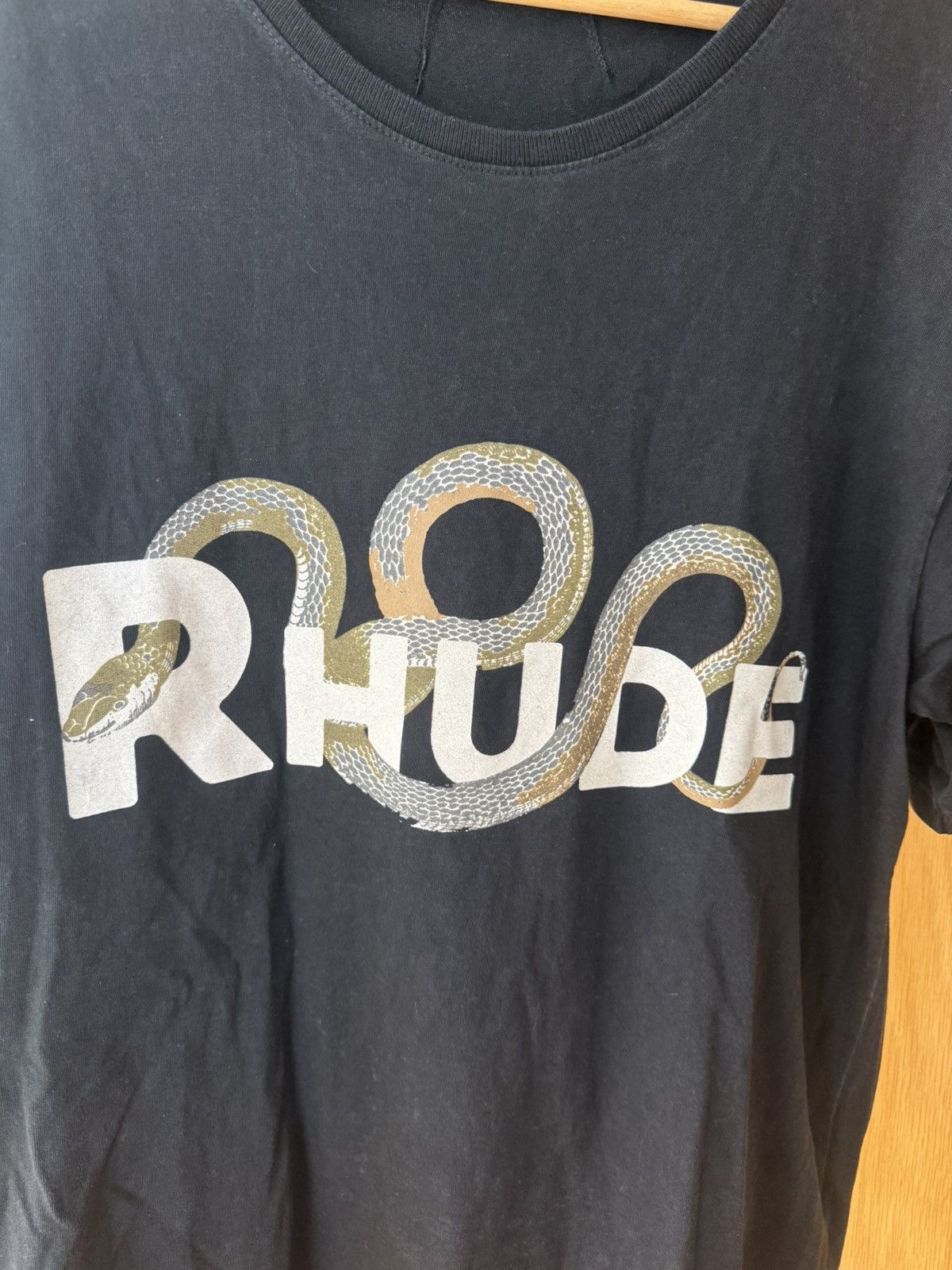 Rhude RHUDE snake logo tee - size M Size US M / EU 48-50 / 2 - 3 Thumbnail
