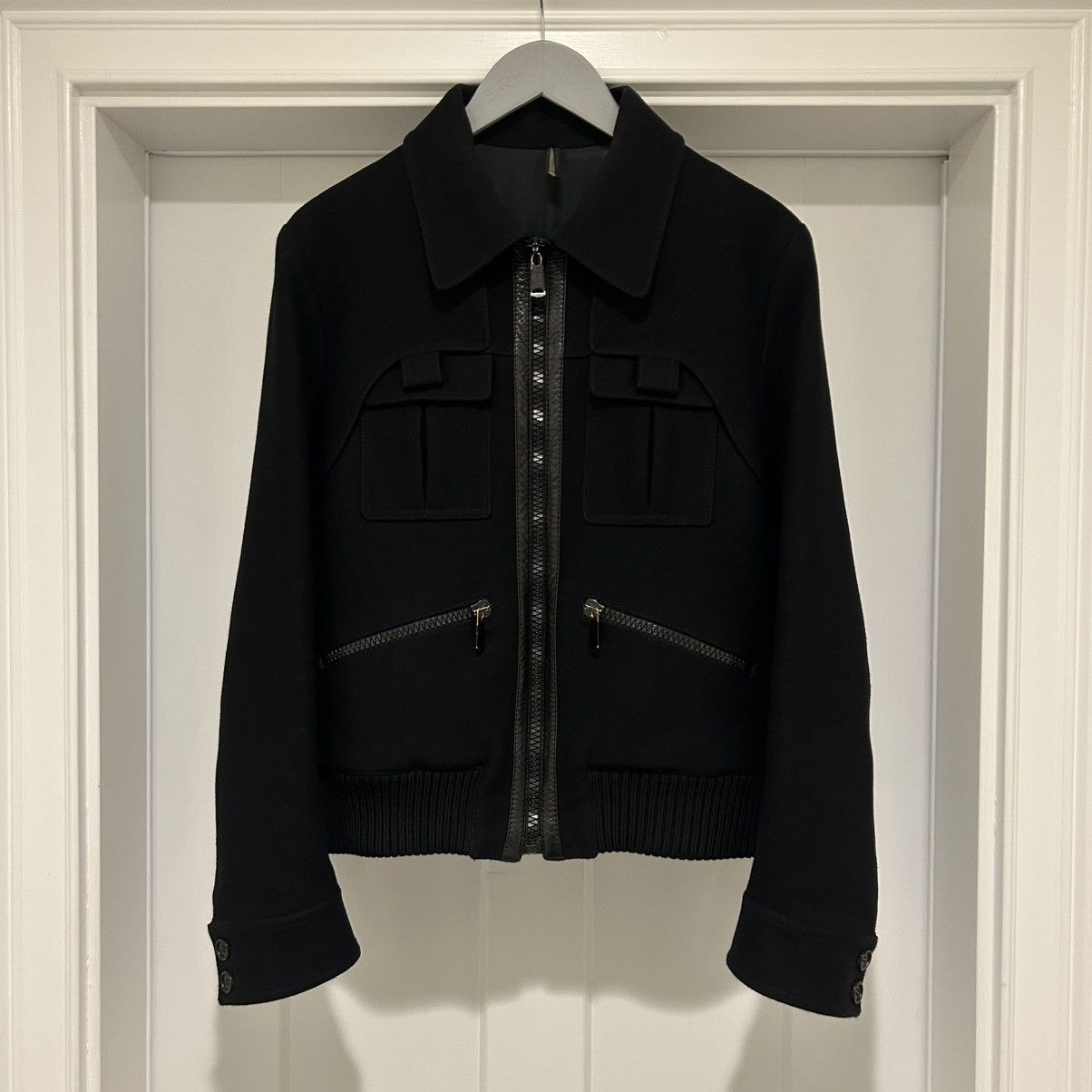 Dior × Hedi Slimane Dior Homme AW06 Wool Aviator Jacket