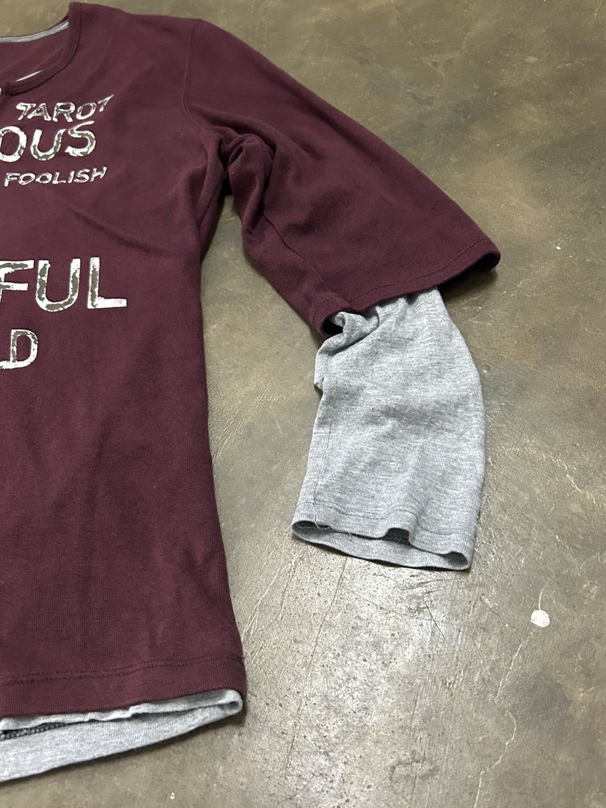 Japanese Brand Nicole Club for Men Quotes Taros Mysterious Idea Long Sleeve Size US S / EU 44-46 / 1 - 3 Thumbnail