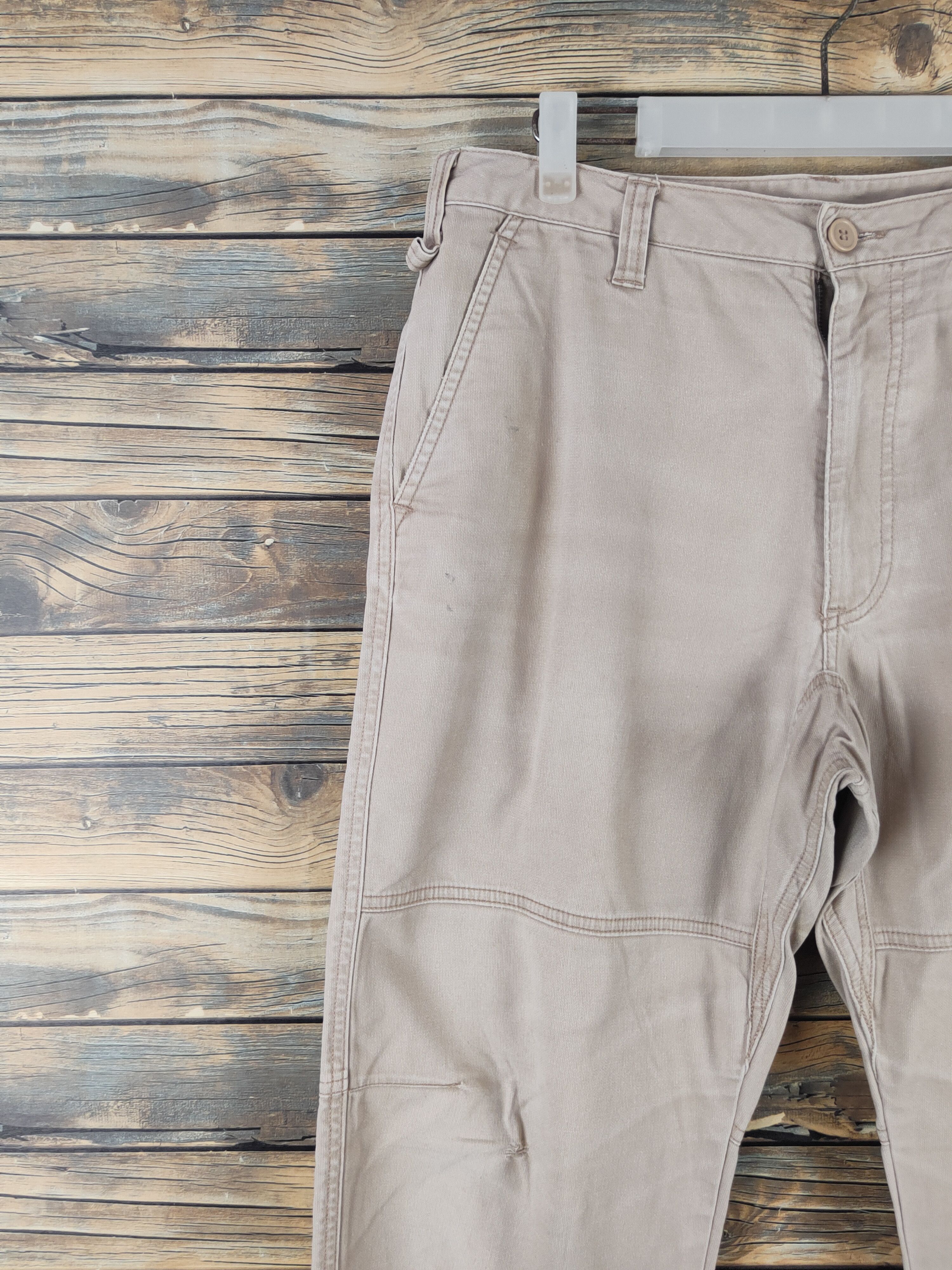 Japanese Brand DL Japanese Brand Beige Multipocket Casual Pants #sp46-259T Size US 32 / EU 48 - 3 Thumbnail