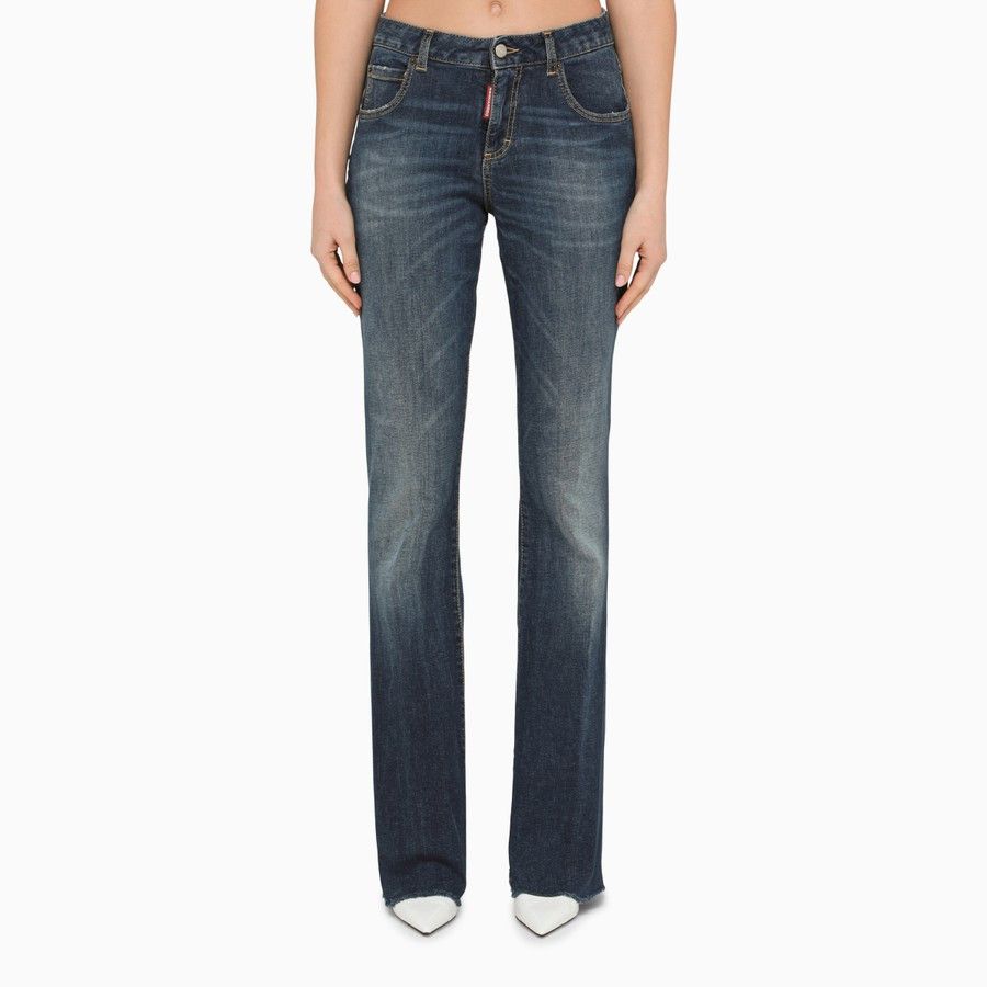 o1d2blof0824 Cotton Jeans in Blue