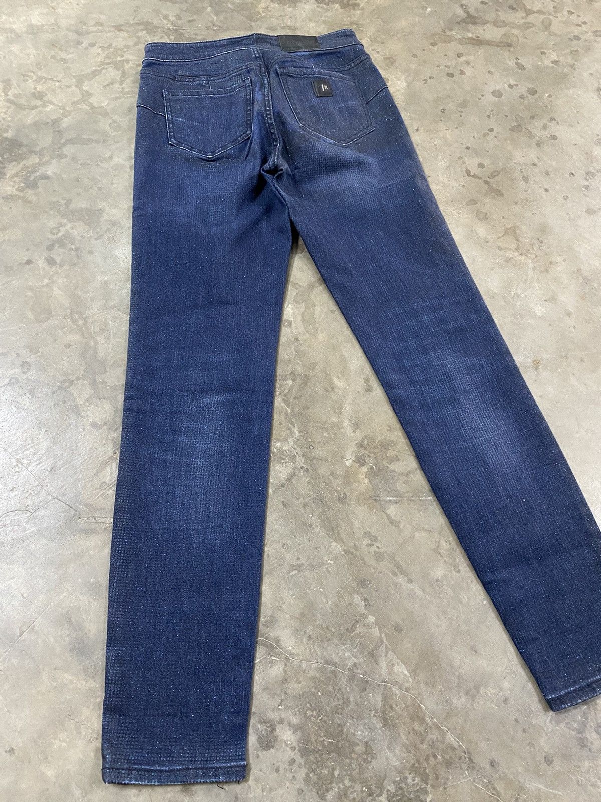 Armani Exchange Armani Exchange J12 Legging Lift Up Wax Blink Jeans @245 Size 27" / US 4 / IT 40 - 12 Thumbnail