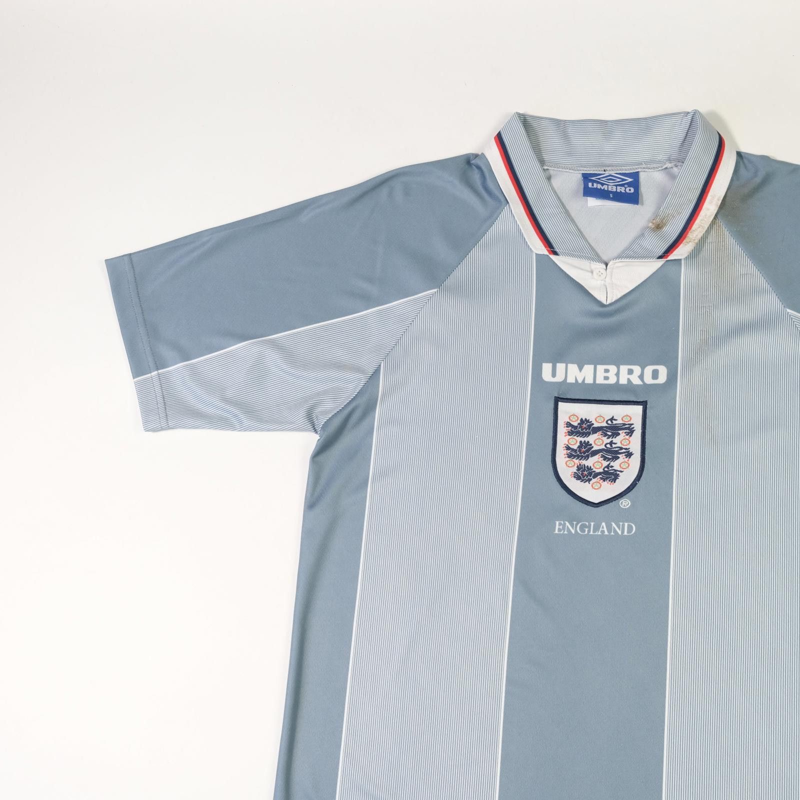 Umbro 1996/97 England Away Shirt Umbro (S/M) Size US S / EU 44-46 / 1 - 3 Thumbnail