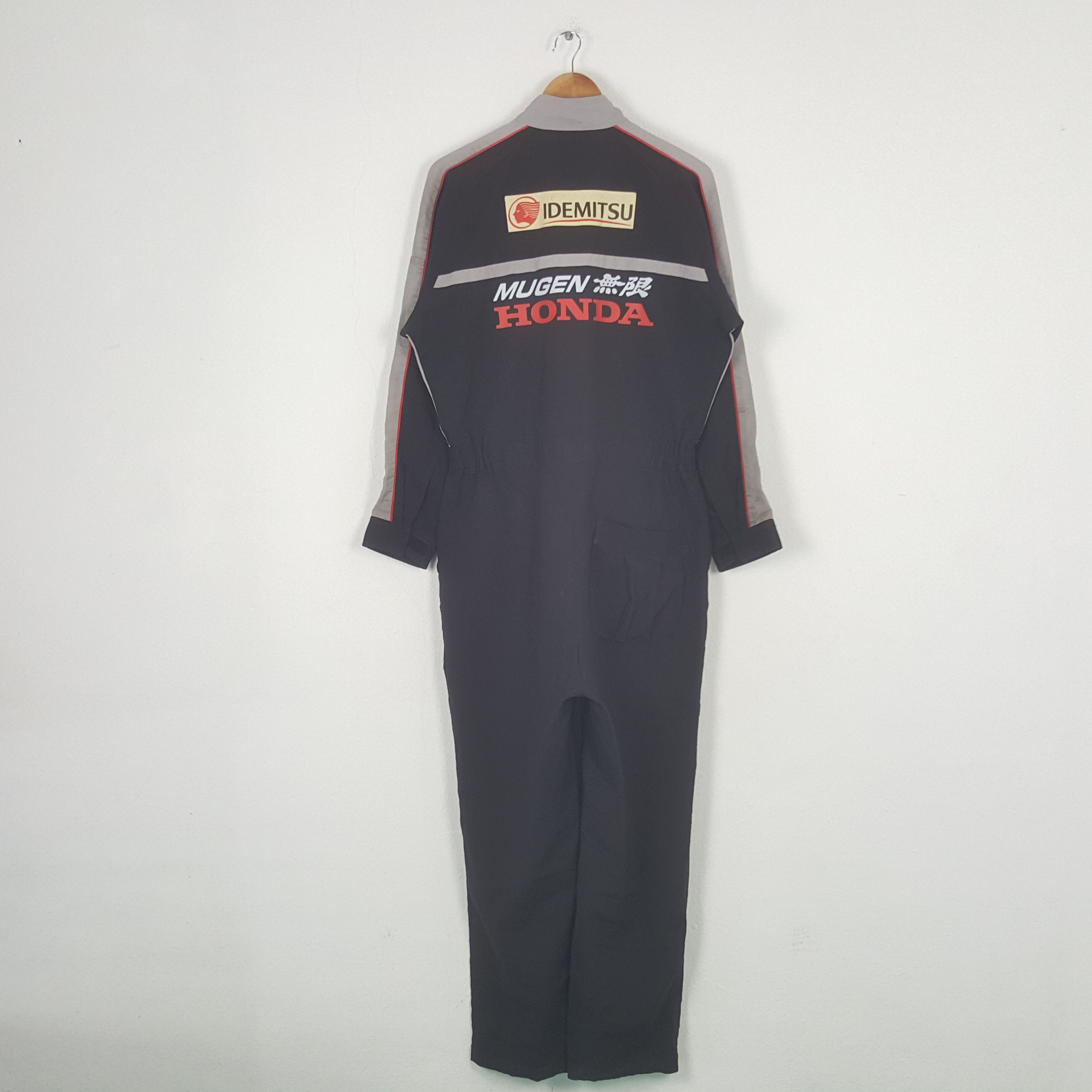 Japanese Brand Vintage Mugen Honda Japan Racing Custom Coverall Jacket RR20 Size US M / EU 48-50 / 2 - 1 Thumbnail