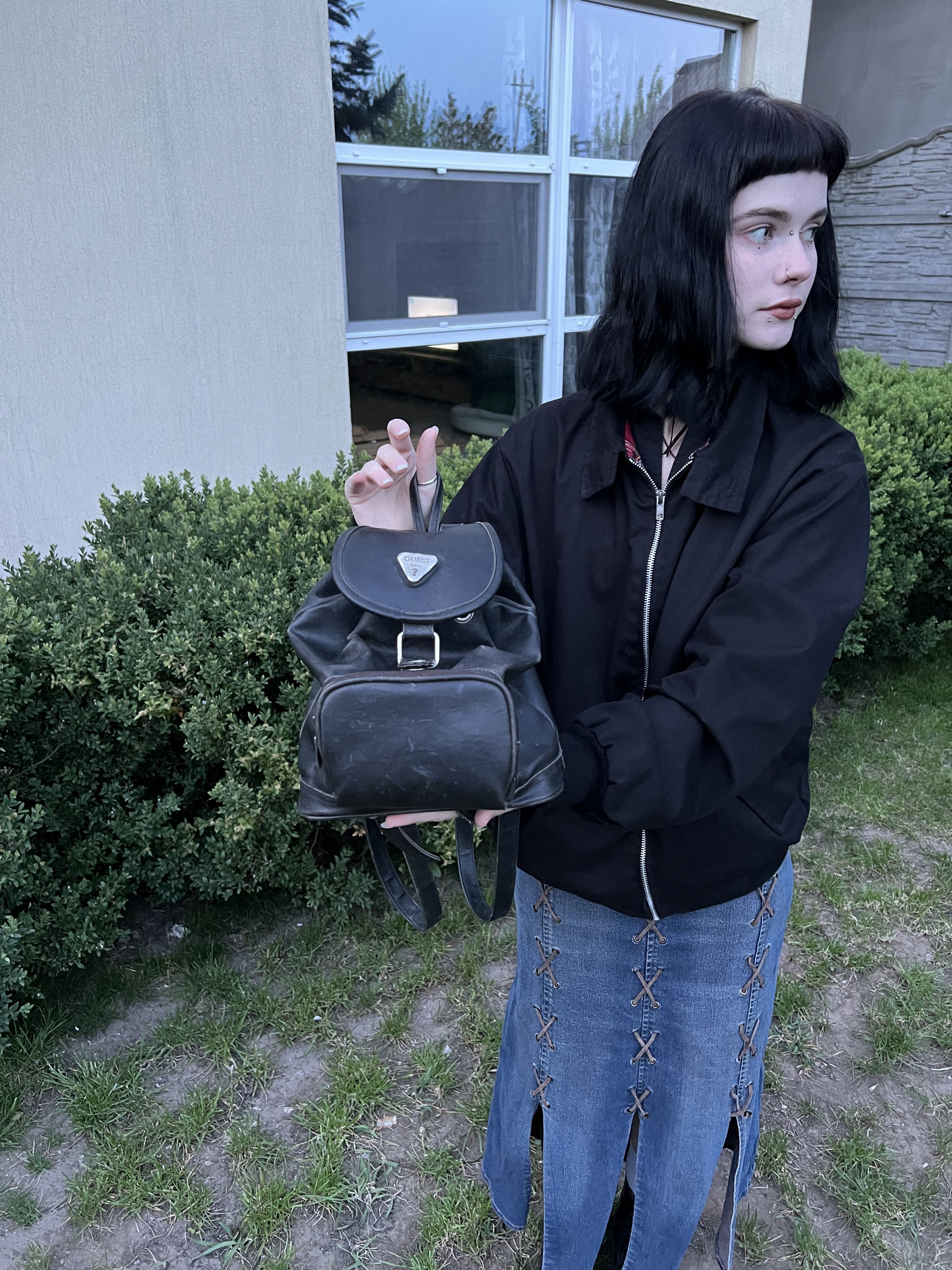 Guess Guess Vintage Leather Mini Bag Size ONE SIZE - 3 Thumbnail