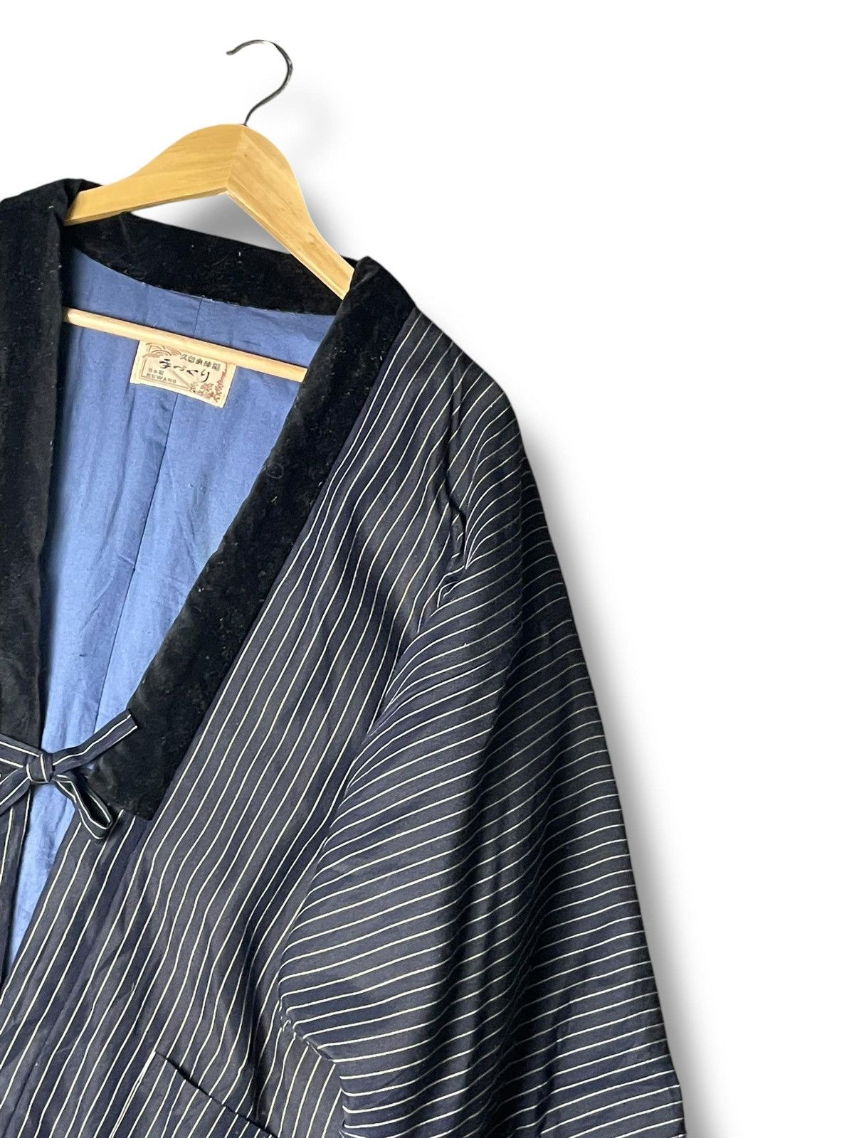 Japanese Brand × Vintage Japanese Brand Striped Men’s Kimono Outerwear (5) Size US M / EU 48-50 / 2 - 4 Thumbnail