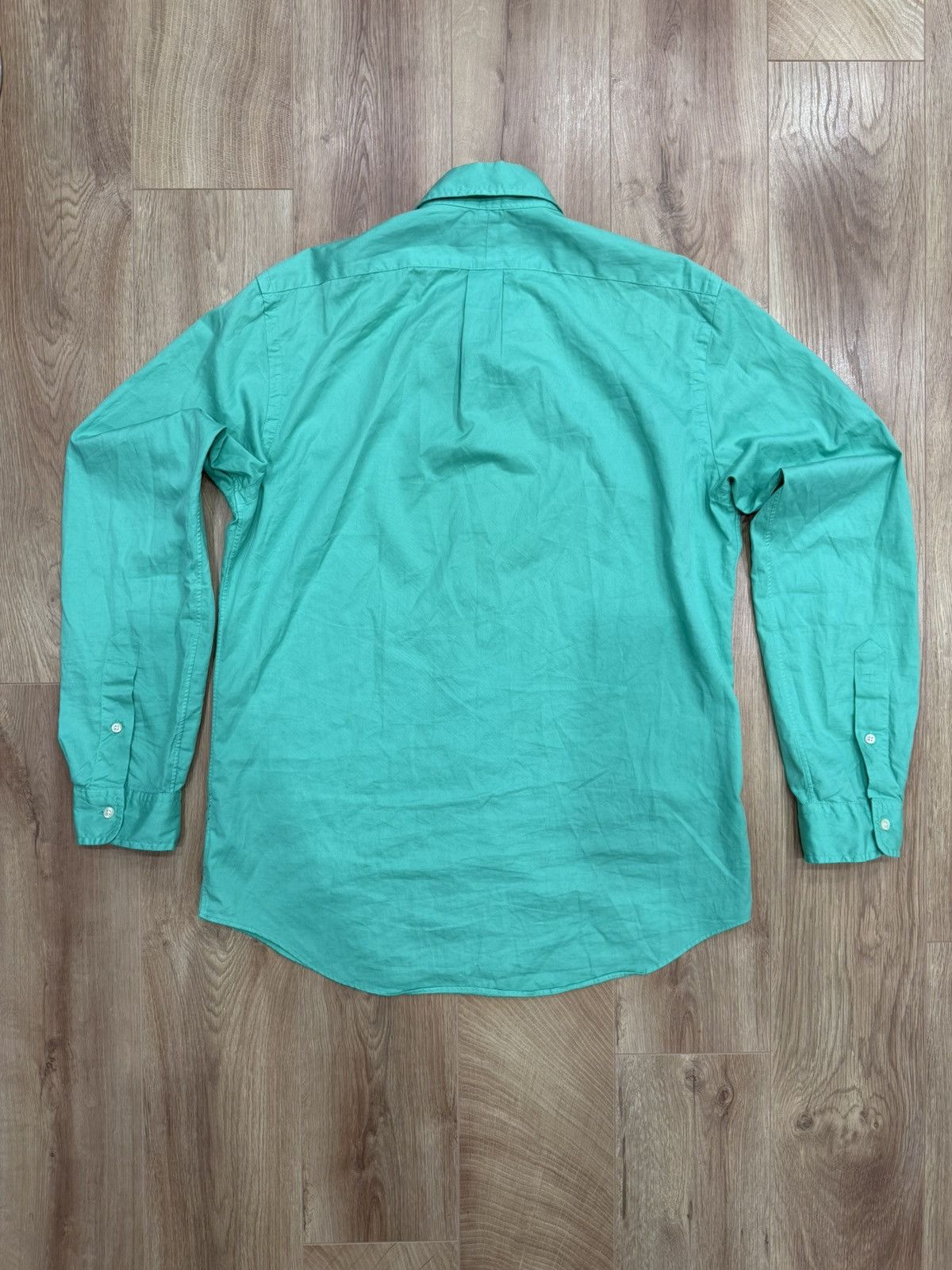 Polo Ralph Lauren Polo Ralph Lauren Featherweight Twill Button Up Shirt Size US M / EU 48-50 / 2 - 2 Thumbnail