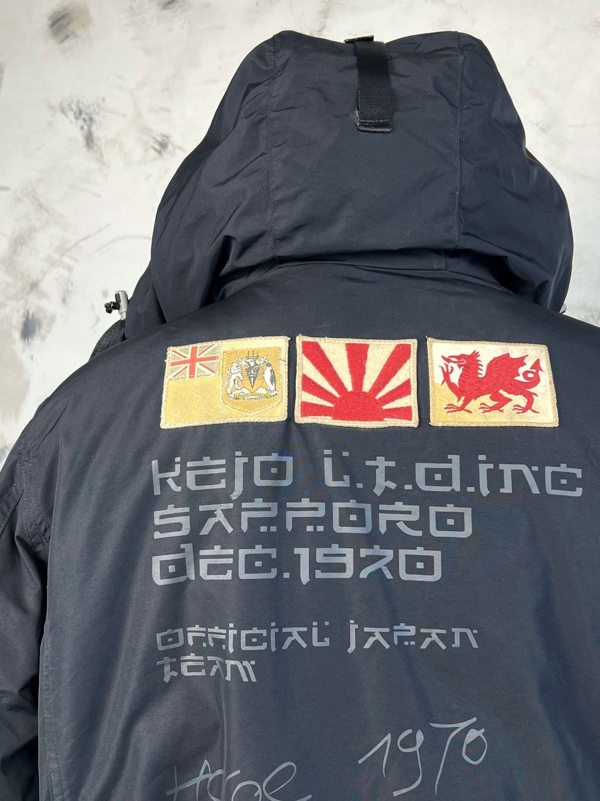 Japanese Brand Kejo Down Bomber Puffer Jacket Size M - L Size US L / EU 52-54 / 3 - 8 Thumbnail