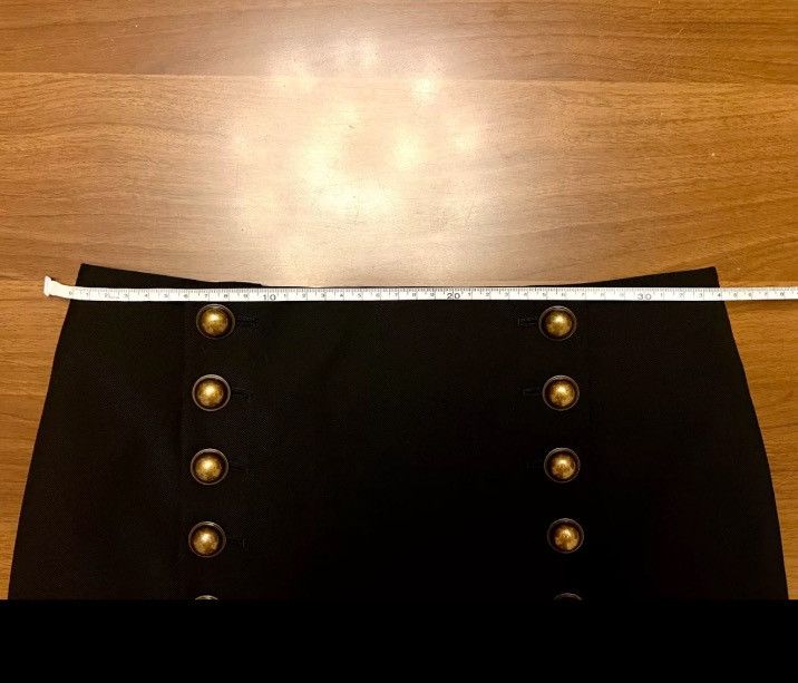 Saint Laurent Paris × Yves Saint Laurent saint laurent 17ss skirt short skirt2410-Nextarrow Size S / US 4 / IT 40 - 5 Thumbnail
