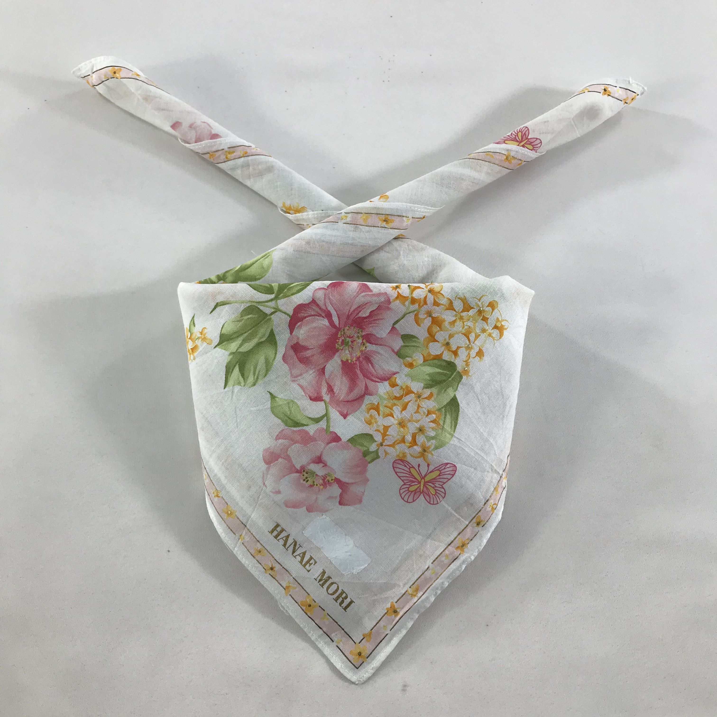 Hanae Mori × Vintage Hanae Mori Bandana / Handkerchief / Neckerchief - S1530 Size ONE SIZE - 3 Thumbnail